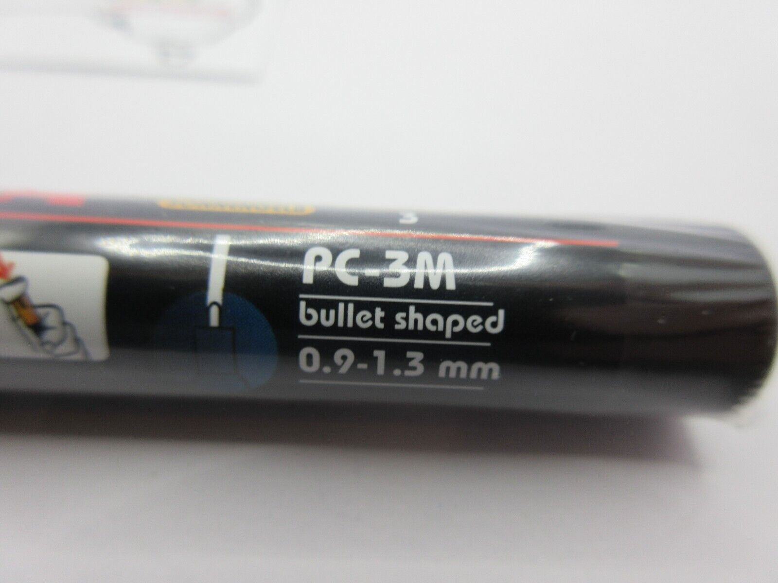 1 x UNI POSCA Marker PC3M GLITTER Orange Bullet 0.9-1.3mm Tip Art in stock