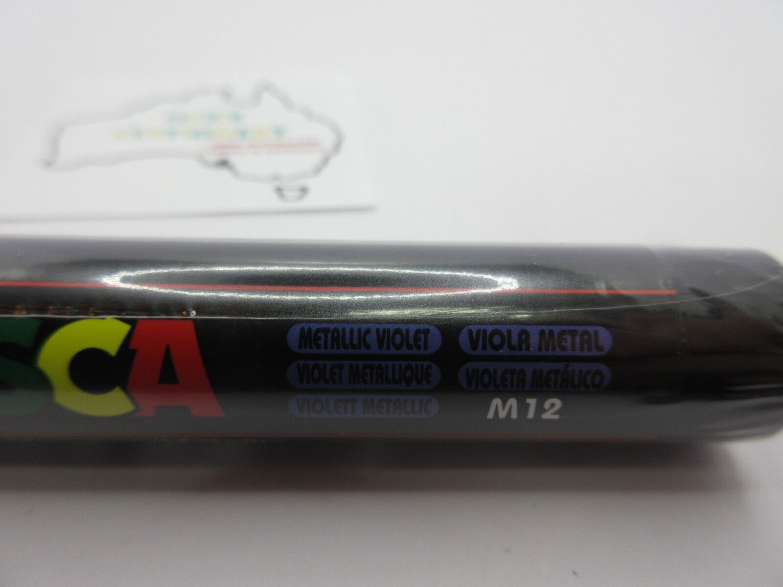 1 x UNI POSCA Marker PC5M Metallic Violet Bullet 1.8-2.5mm Tip Art in stock