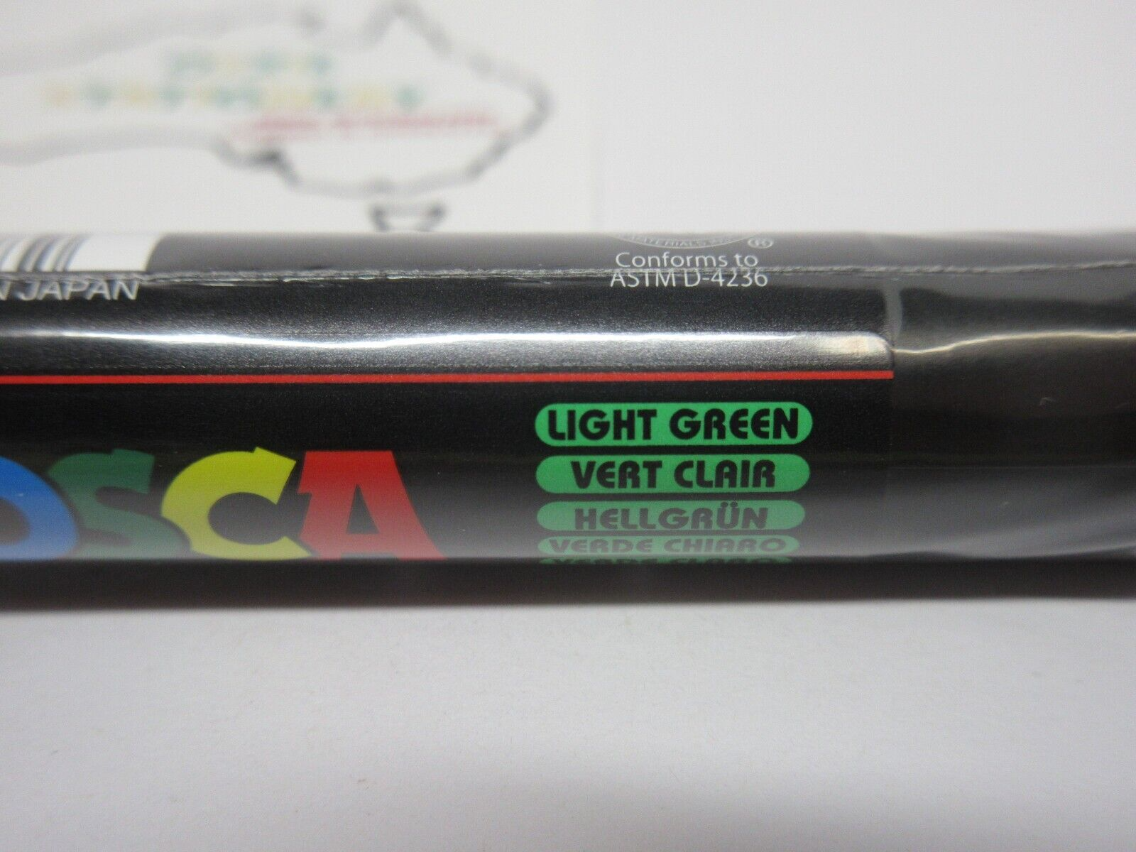 1 x LIGHT GREEN PC1M Uni-ball Uni Posca 0.7mm Extra Fine Nib in stock