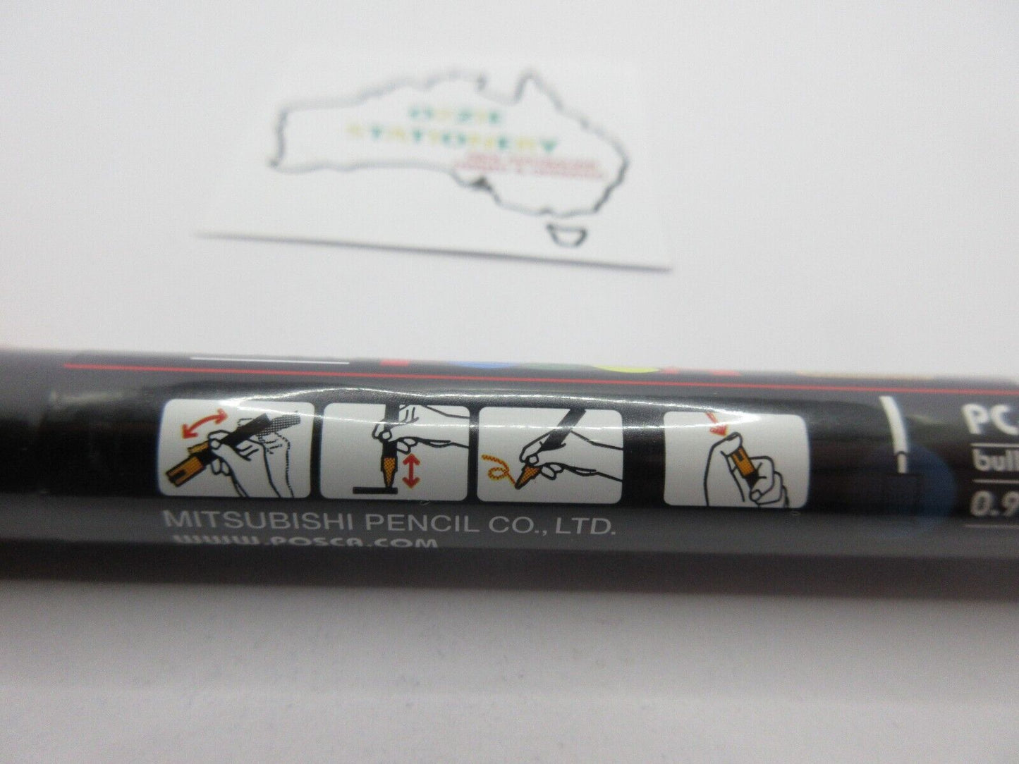 1 x UNI POSCA Marker PC3M BROWN Bullet 0.9-1.3mm Tip Art in stock