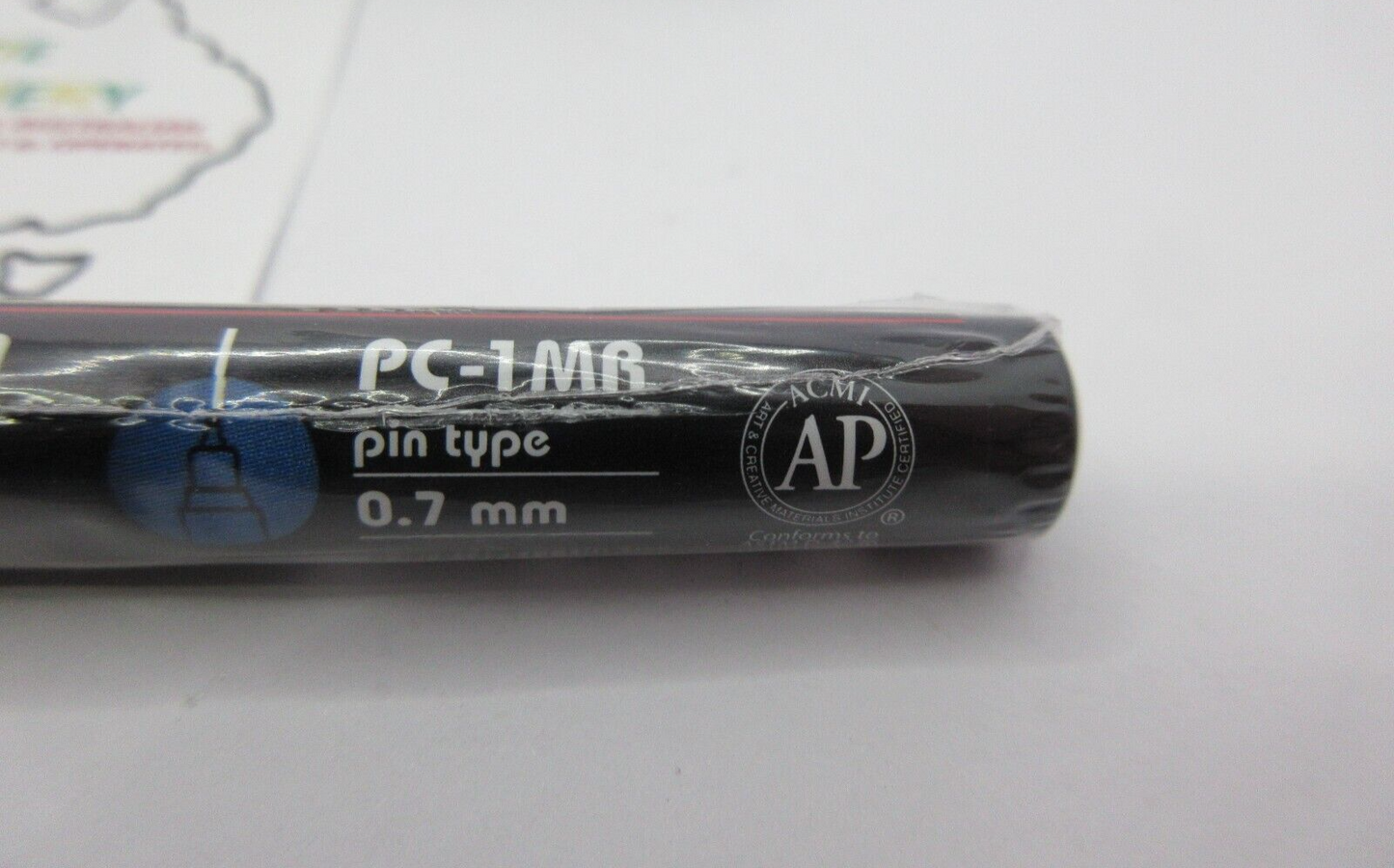 1 x RED PC1MR Uni-ball Uni Posca 0.7mm Extra Fine Nib in stock