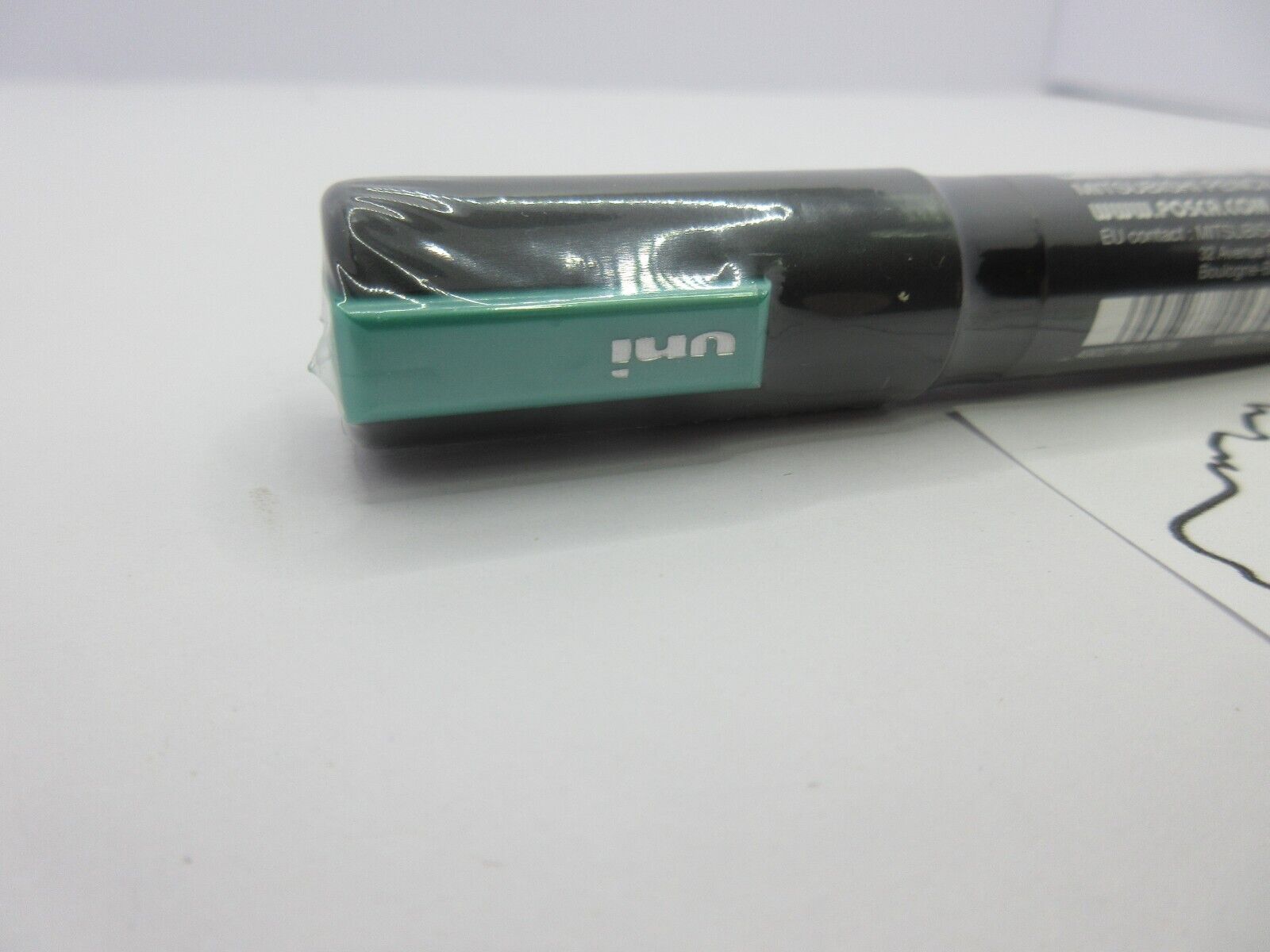 1 x UNI POSCA Marker PC5M Metallic Green Bullet 1.8-2.5mm Tip Art In Stock