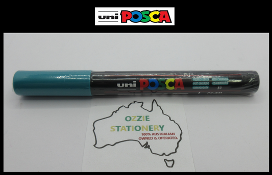 1 x UNI POSCA Marker PC3M EMERALD GREEN Bullet 0.9-1.3mm Tip Art in stock