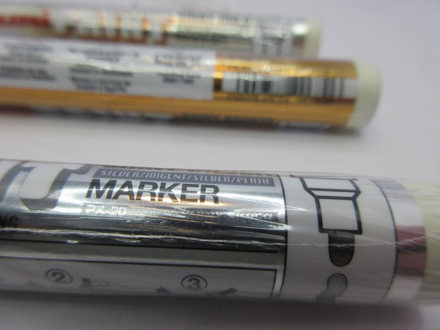 Uni-Ball PX-20 Paint Marker Pen Medium SHINY GOLD, SILVER BRONZE 2.2mm in stock