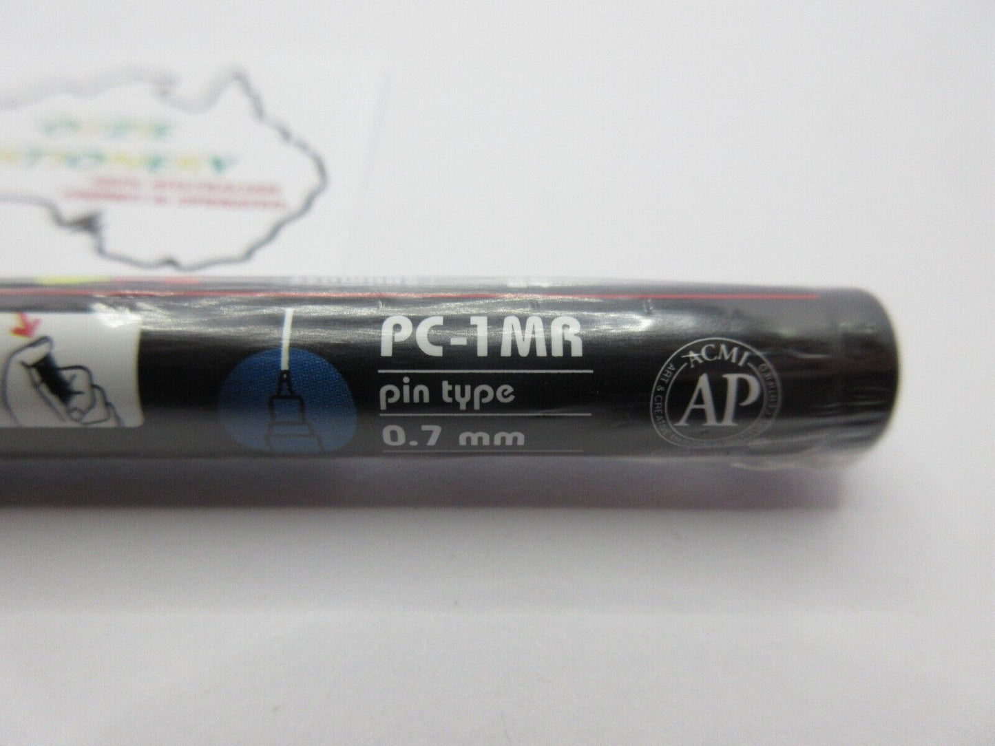 1 x BLACK PC1MR Uni-ball Uni Posca 0.7mm Extra Fine Nib in stock