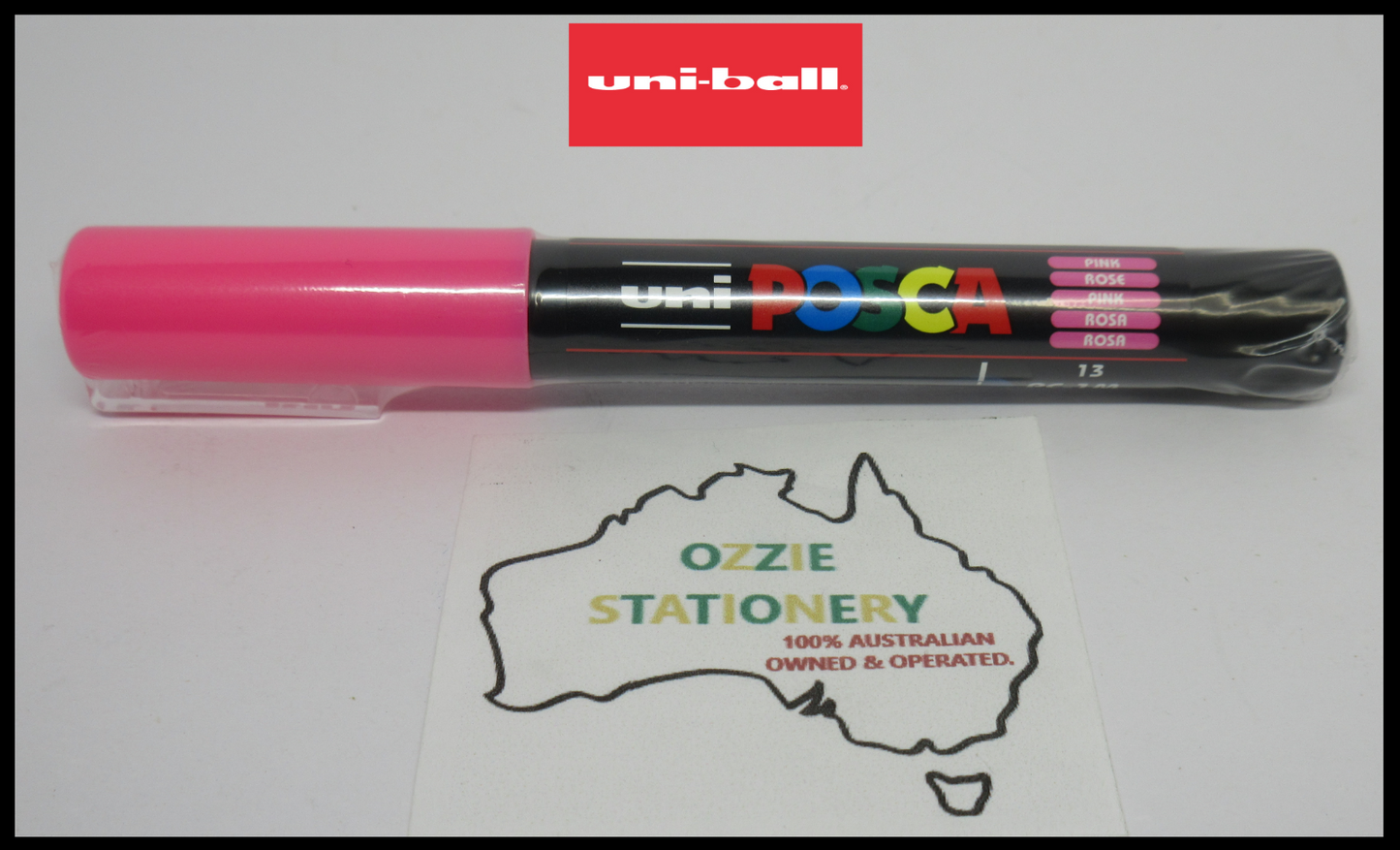 1 x PINK PC1M Uni-ball Uni Posca 0.7mm Extra Fine Nib in stock