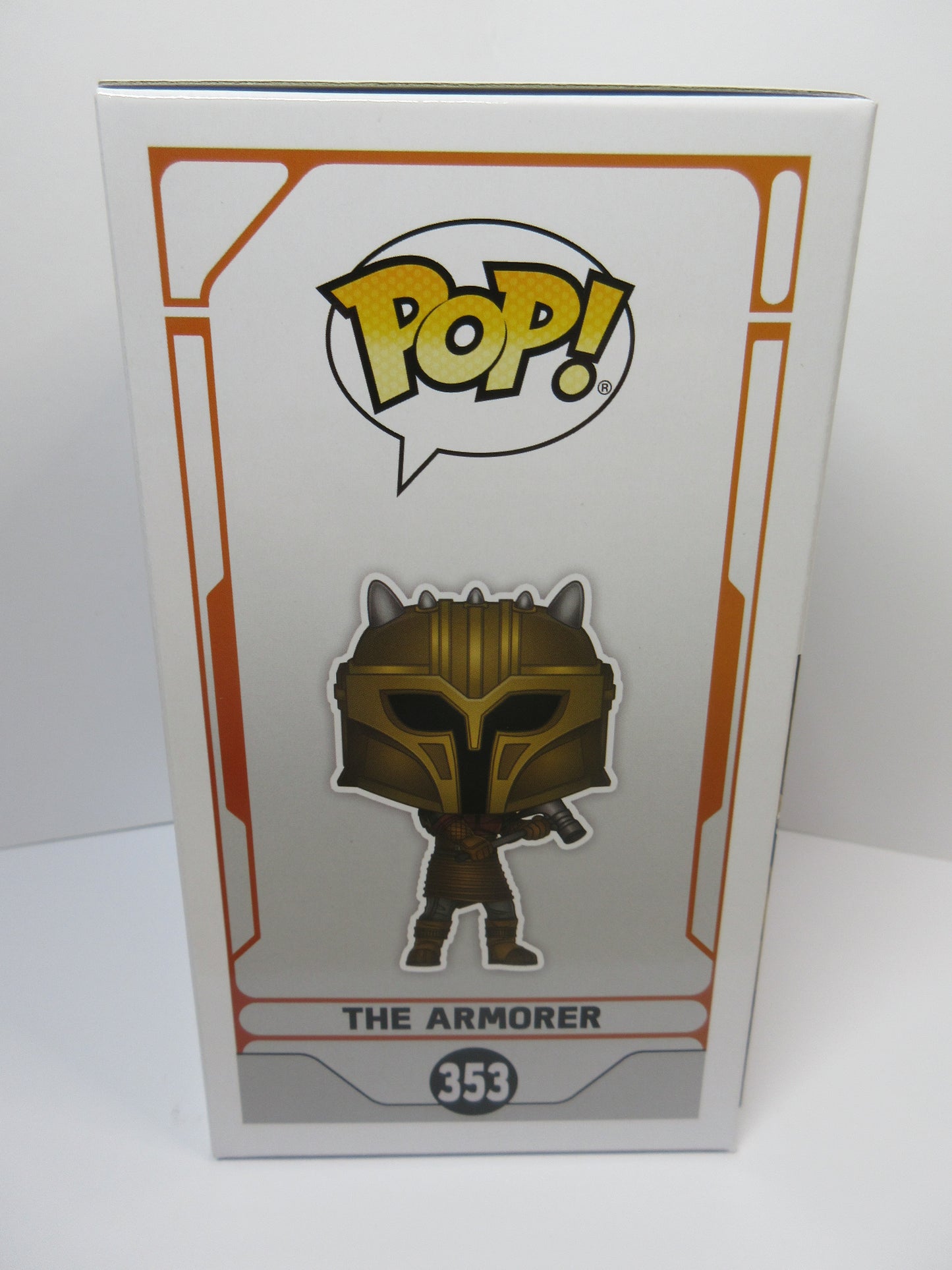 The Mandalorian Funko Pop Vinyl The Armorer 353 Autographed in person by actor Emily Swallow with COA