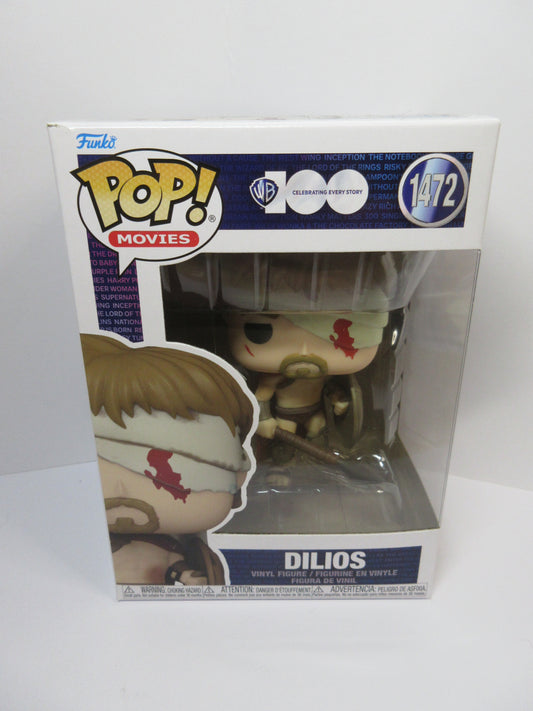 Movies Funko Pop Vinyl Figure Dilios No.1472 from the movie 300 + pop protector