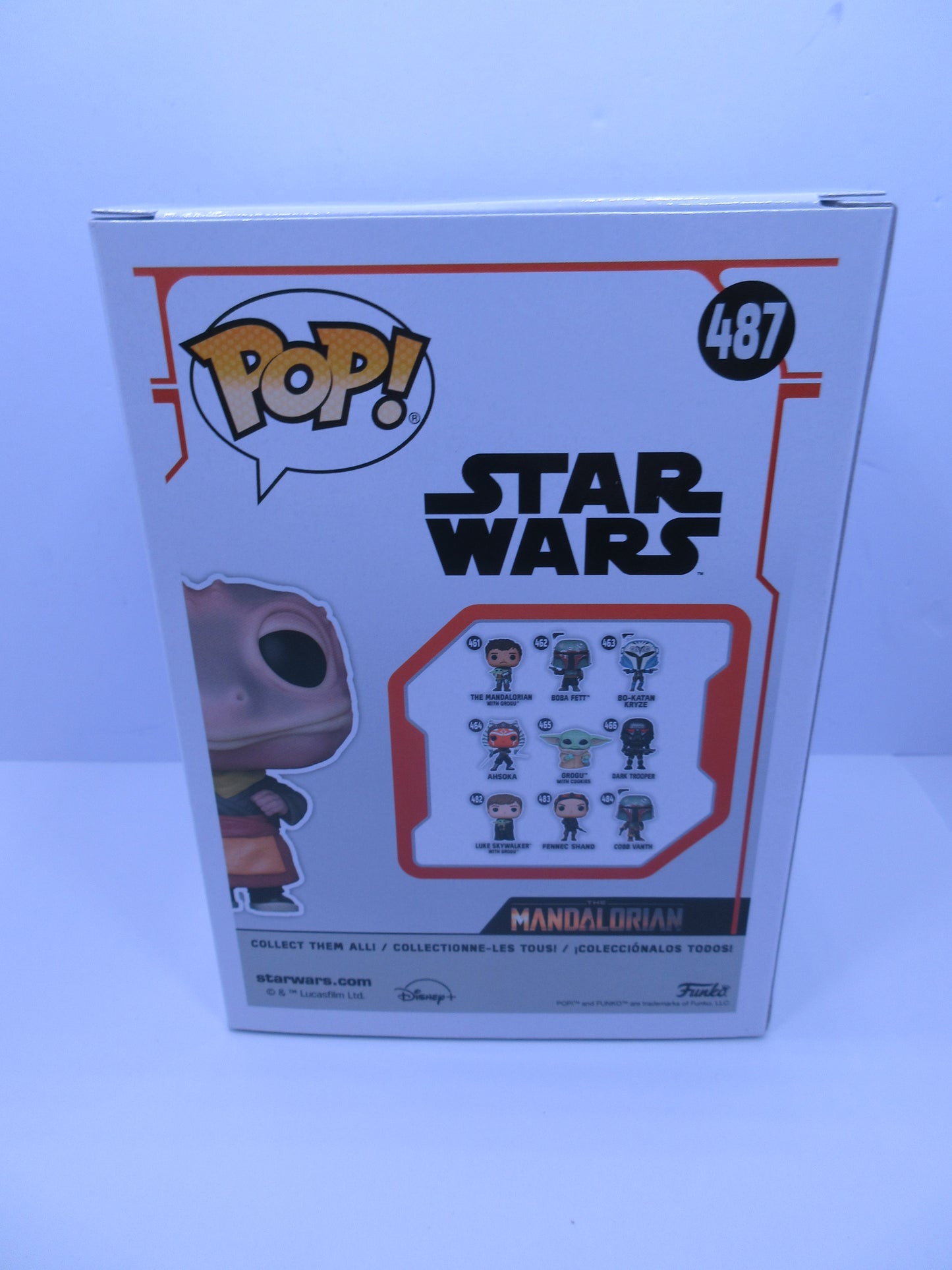 Frog Lady SE 487 STAR WARS Funko Pop Vinyl Figure + Protector