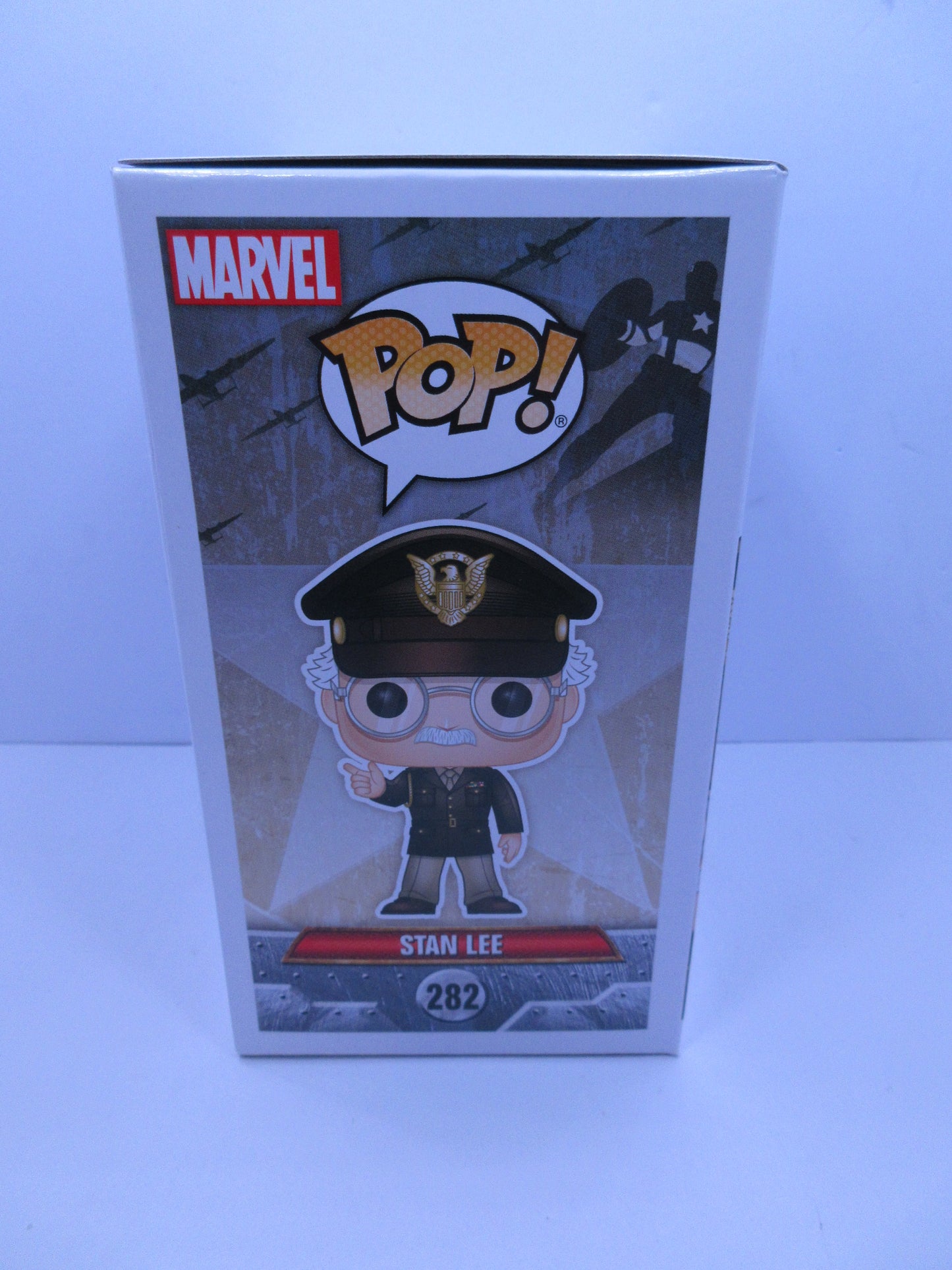 Marvel Stan Lee - Captain America #282 Cameo Funko Pop Vinyl Figure