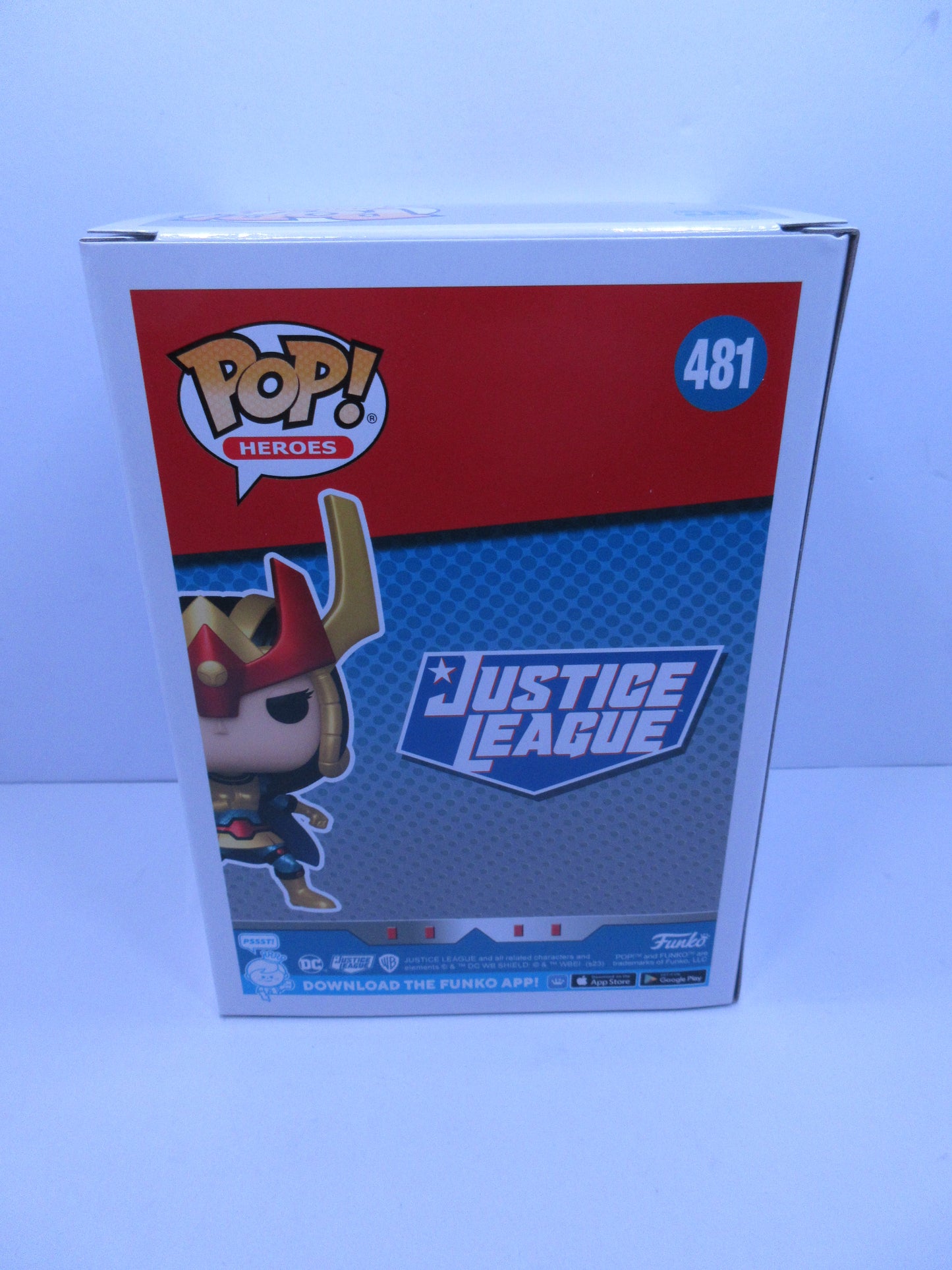 Funko Pop Vinyl Justice League Heroes Big Barda 481 2023 Fall convention exclusive