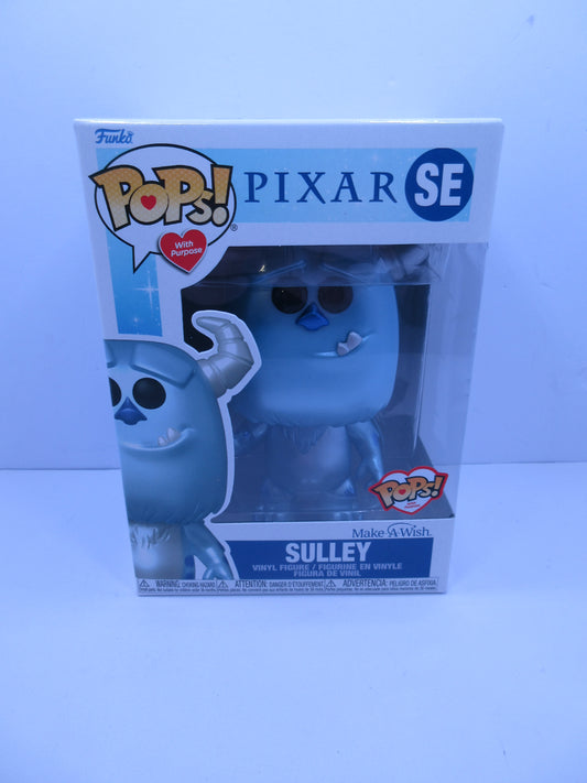 Funko Pop Vinyl Figure PIXAR Sulley SE Make A Wish Pops With Purpose