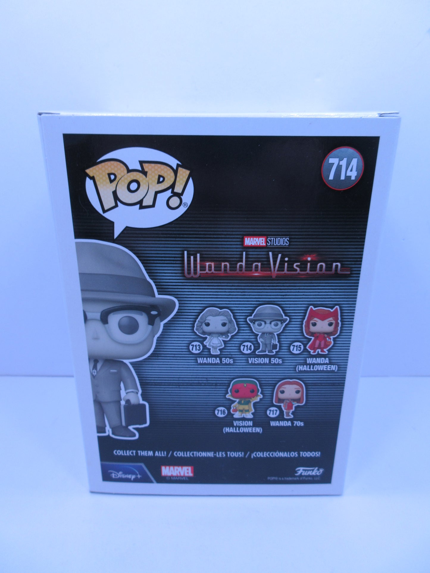 Funko Pop Vinyl Figure Wanda Vision - Vision 50's #714