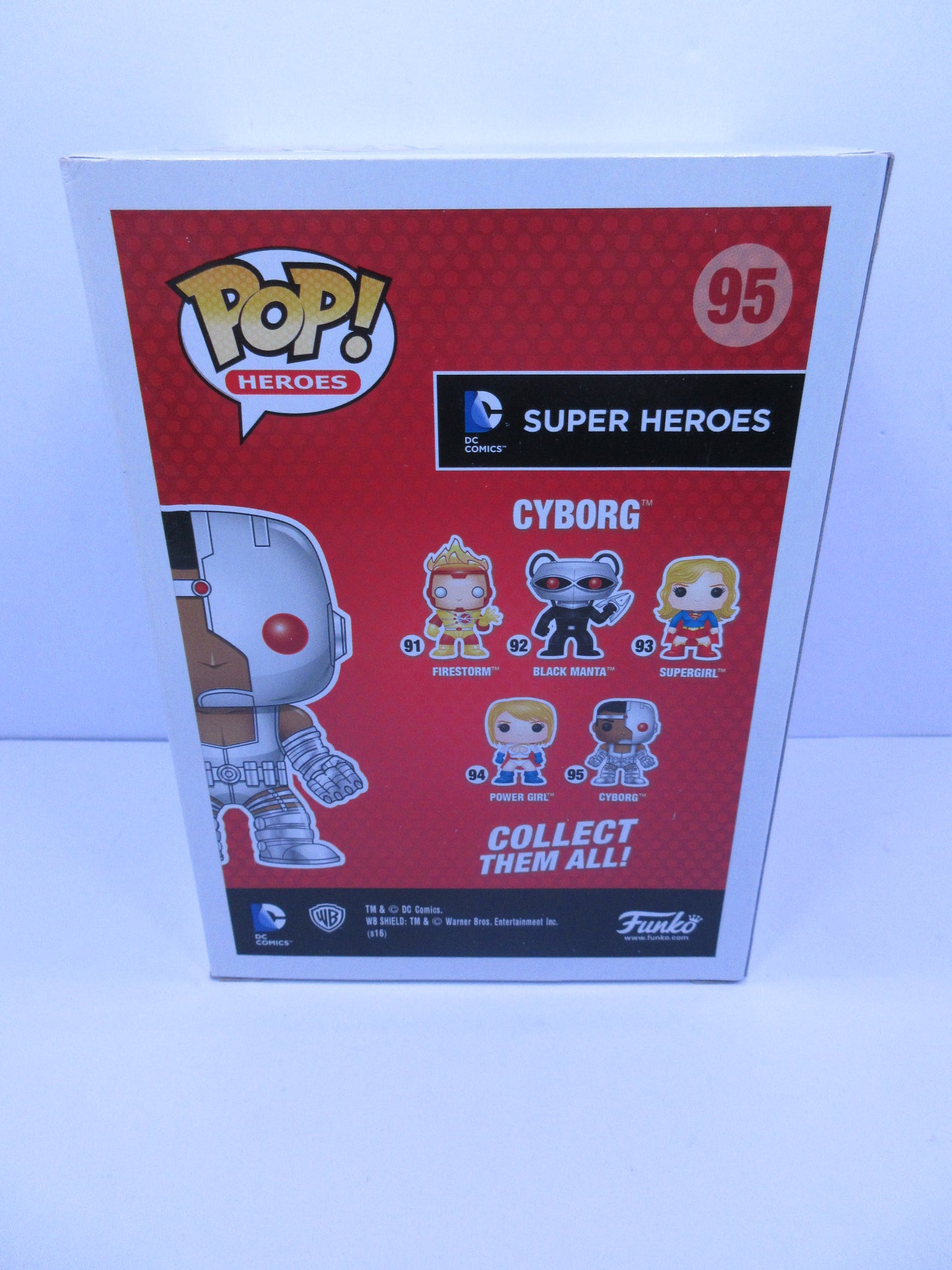 DC Heroes - Cyborg #95 Funko Pop Vinyl Figure