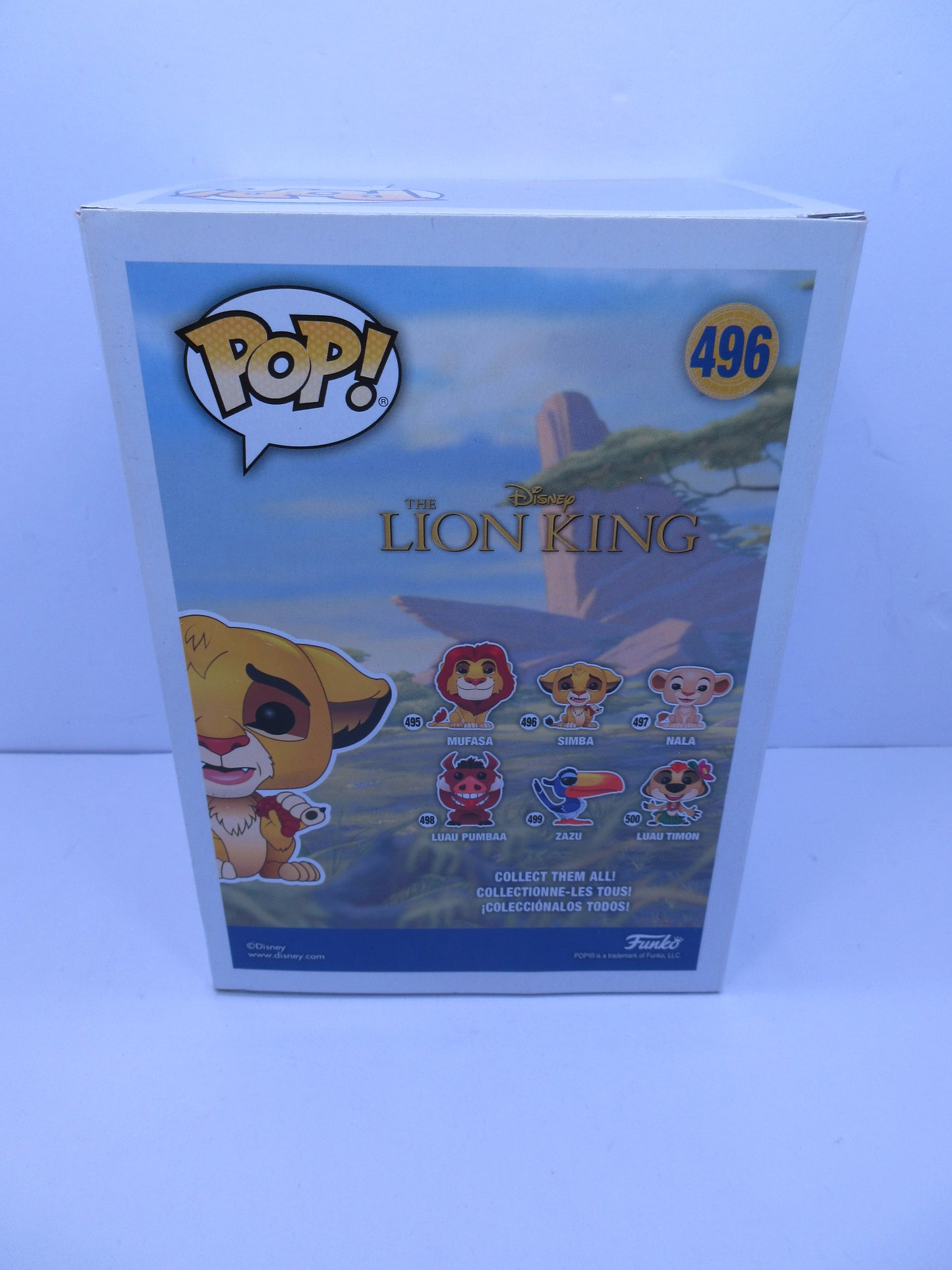 Disney - Simba #496 Lion King Funko Pop Vinyl Figure 2018