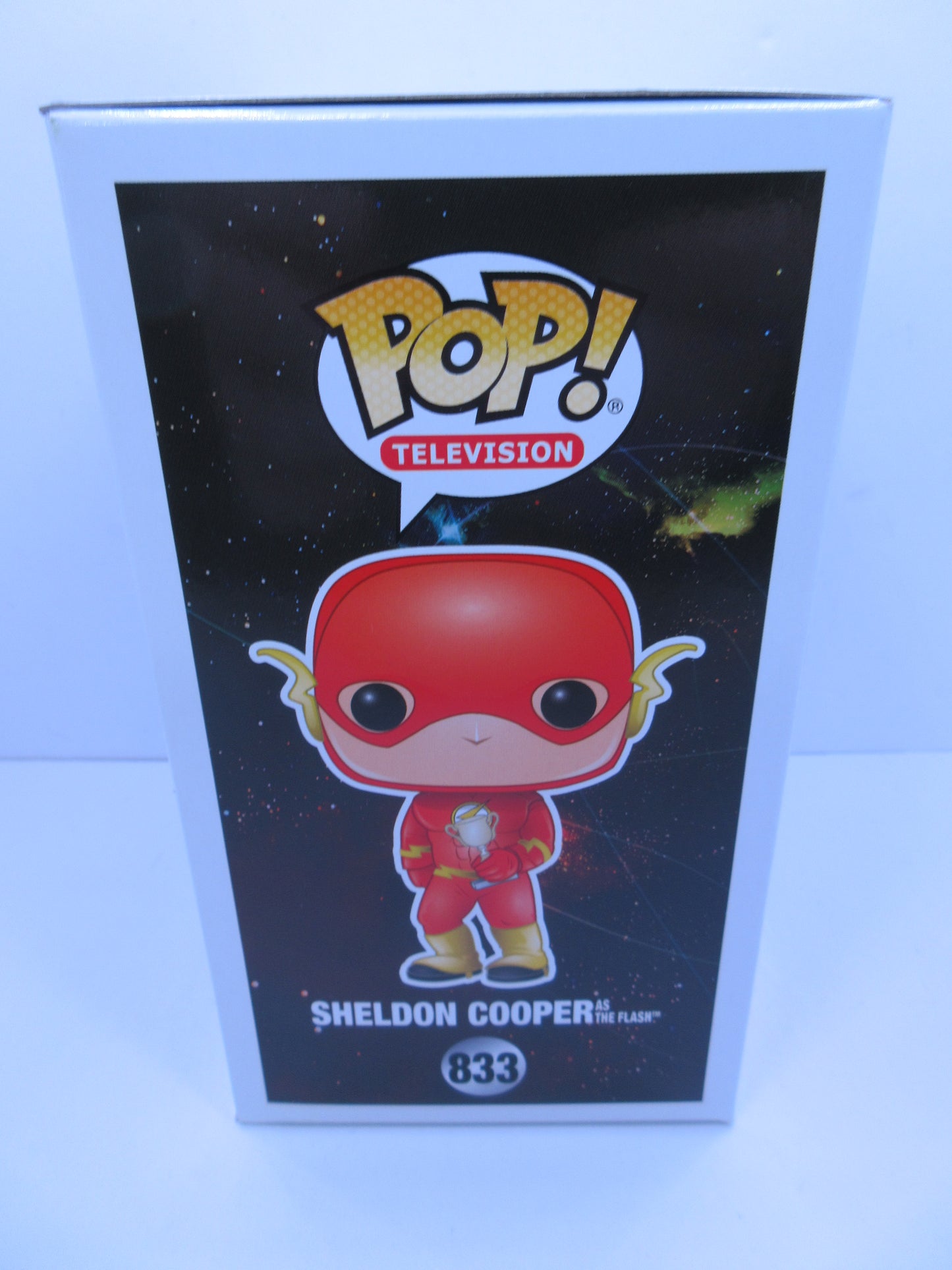 Television - Sheldon Cooper (As the Flash) #833 Funko Pop Vinyl 2019 Summer Convention Exclusive