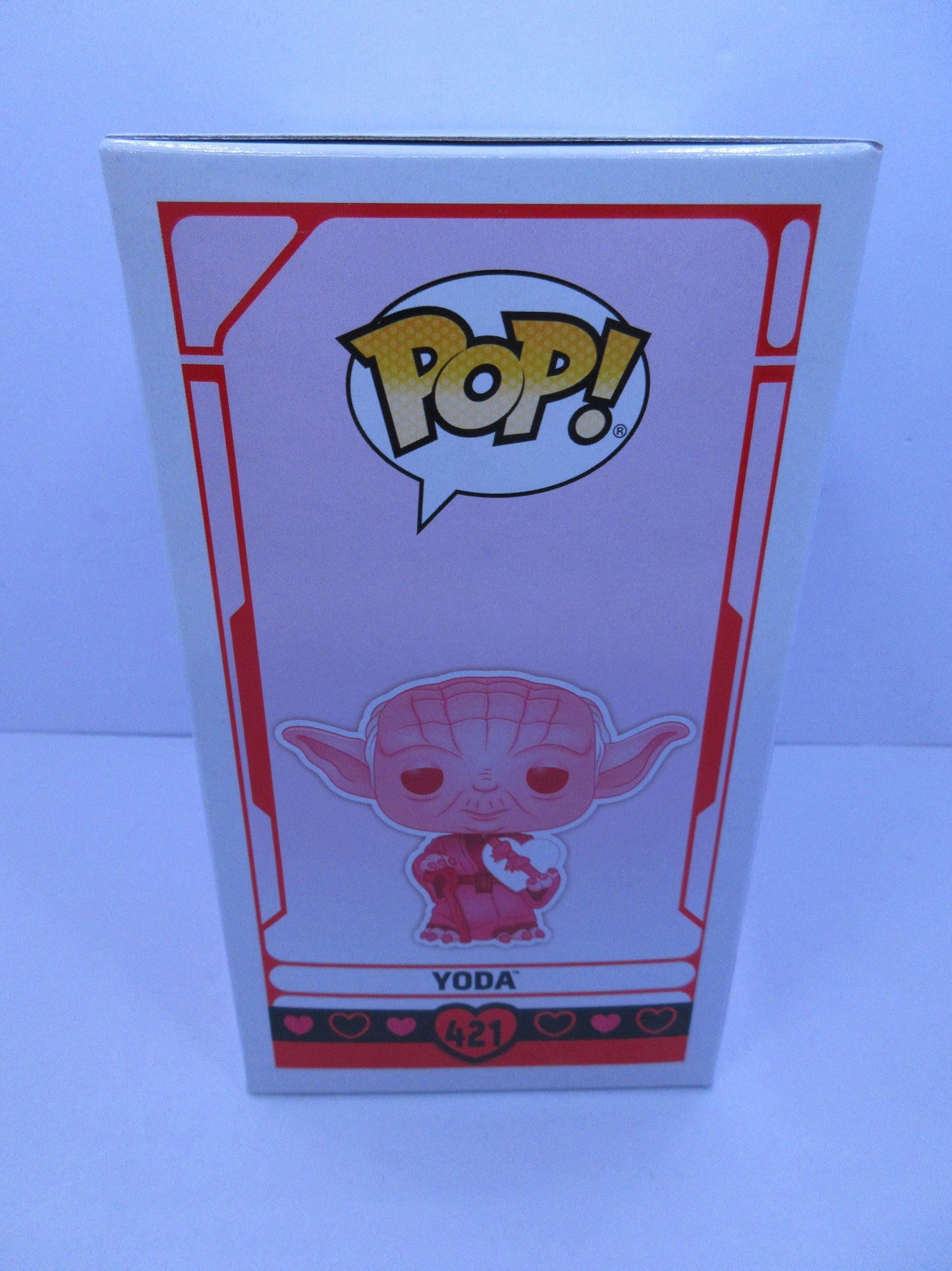 Star Wars - Yoda #421 Valentines Day Pink Funko Pop Vinyl Figure 2020