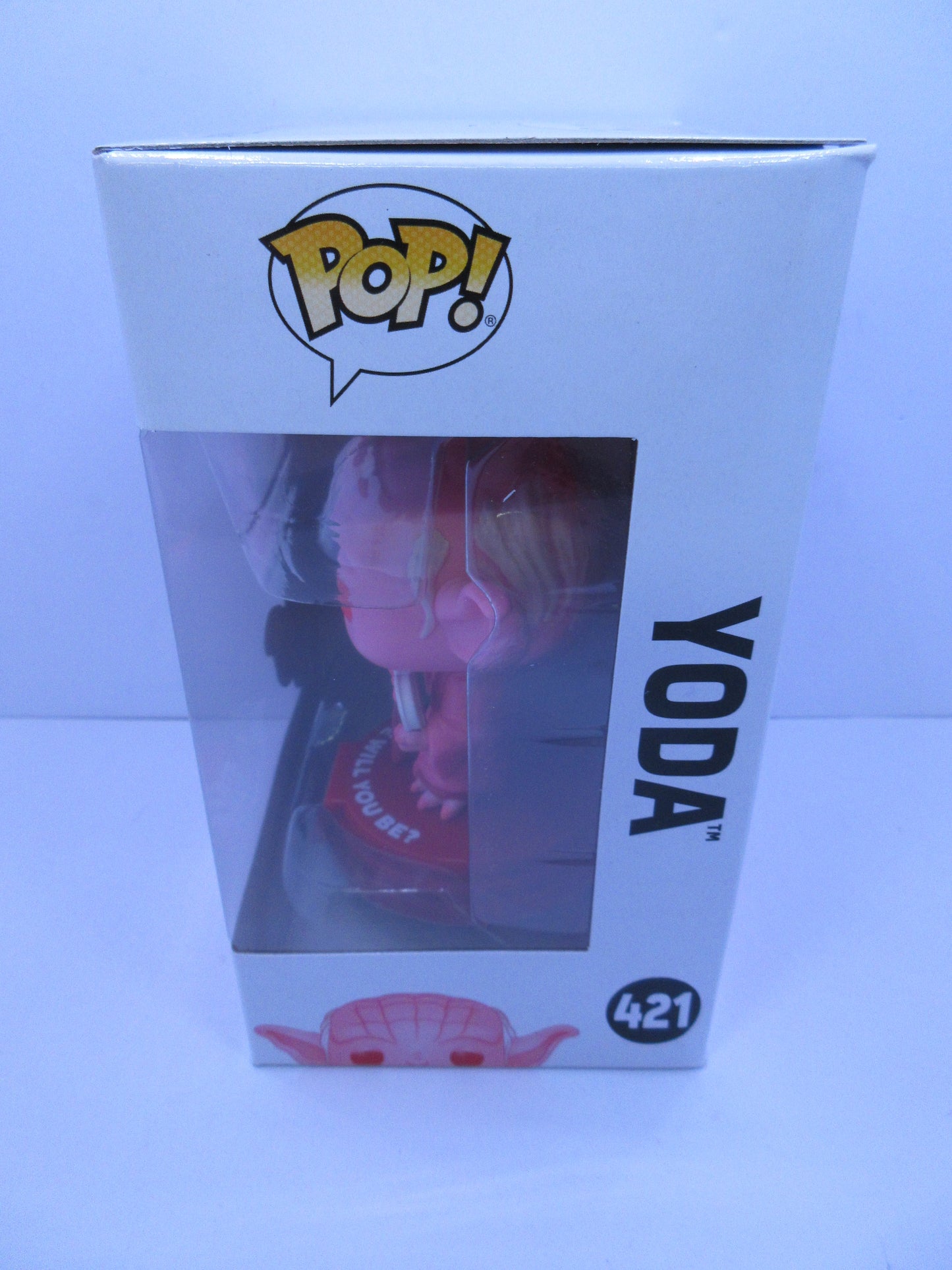 Star Wars - Yoda #421 Valentines Day Pink Funko Pop Vinyl Figure 2020