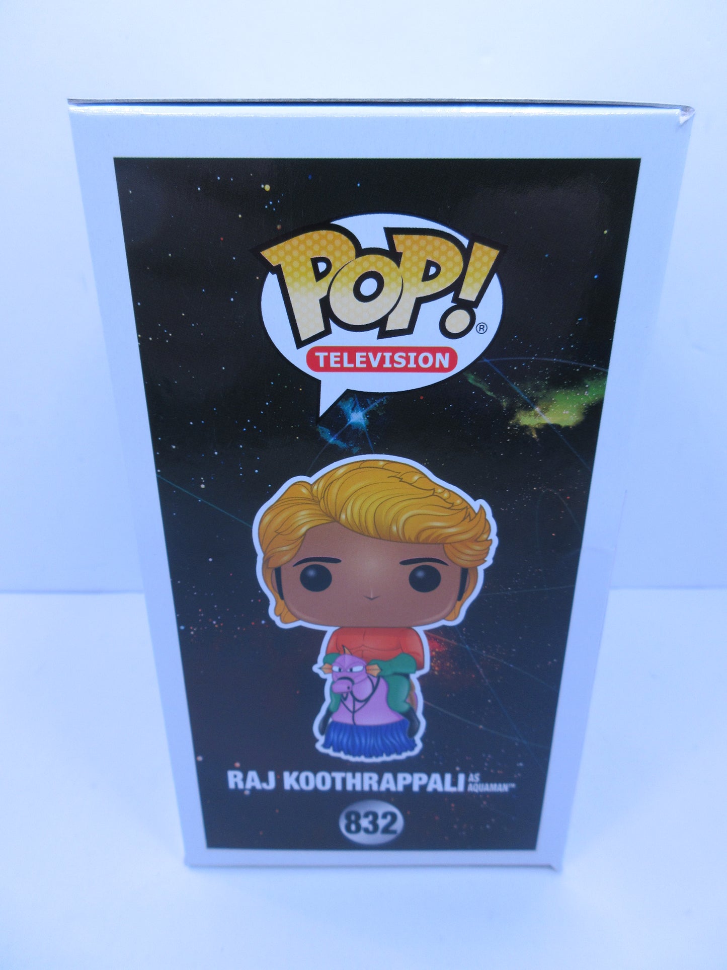 Raj Koothrappali (As Aquaman) #832 Funko Pop Vinyl 2019 Summer Convention Exclusive