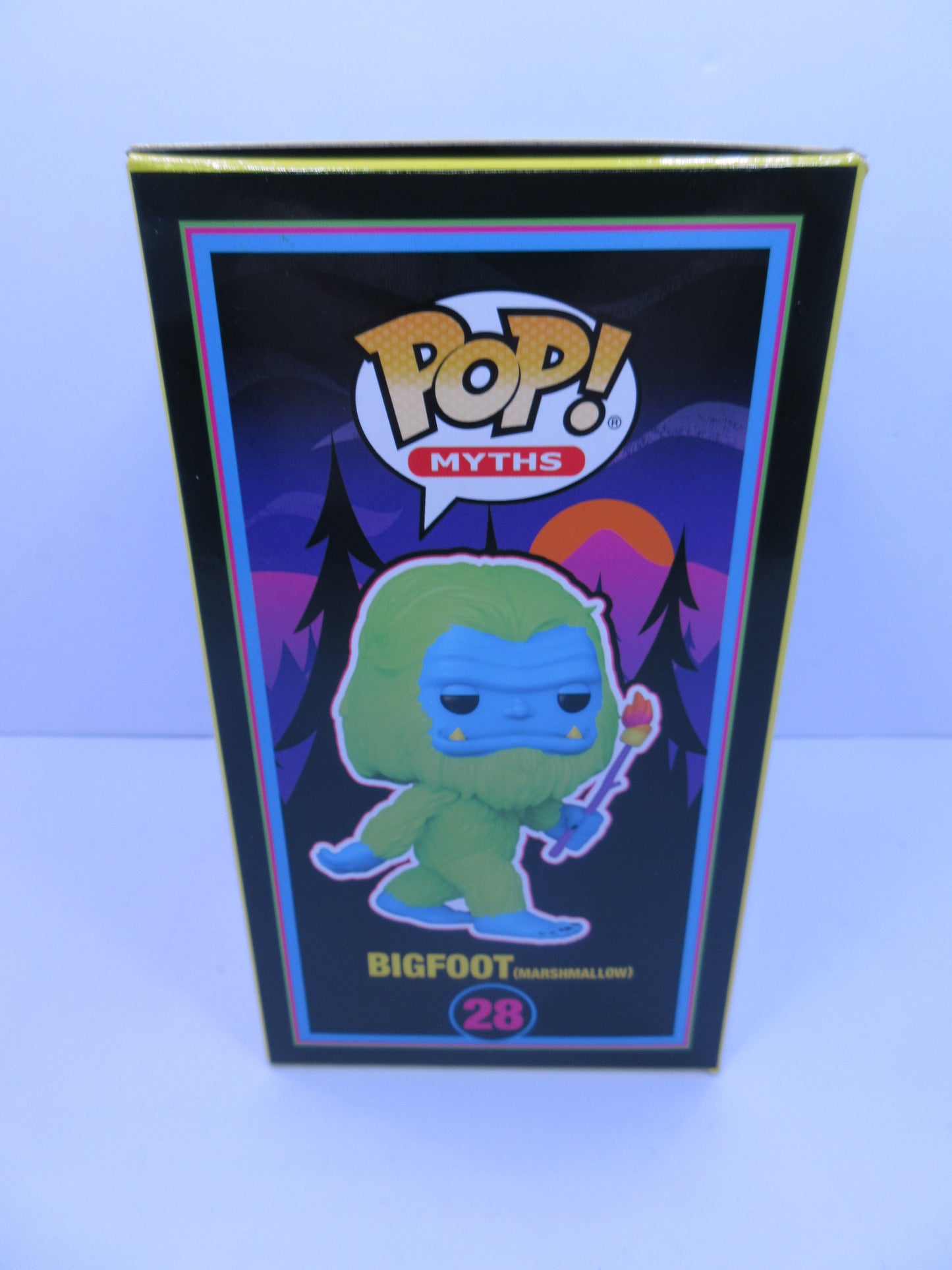 Myths - Bigfoot #28 Funko HQ Exclusive Funko Pop Vinyl Black Light