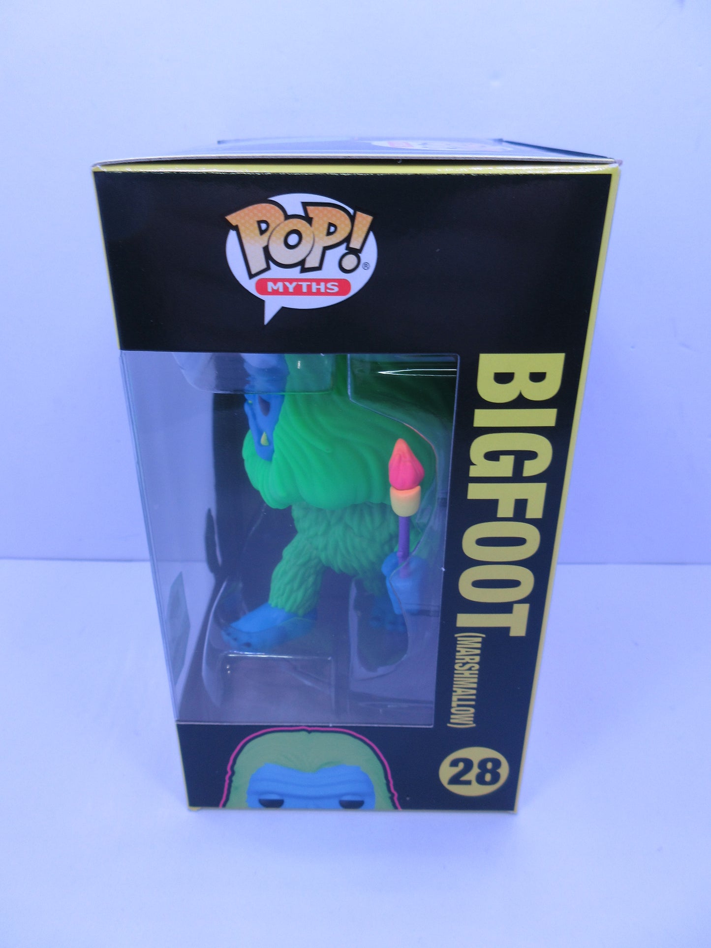 Myths - Bigfoot #28 Funko HQ Exclusive Funko Pop Vinyl Black Light