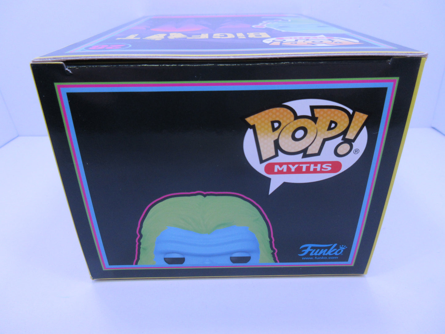 Myths - Bigfoot #28 Funko HQ Exclusive Funko Pop Vinyl Black Light