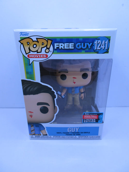 Funko POP! Vinyl Figure - Movies - Free Guy - Guy #1241 Fall Convention Exclusive 2022