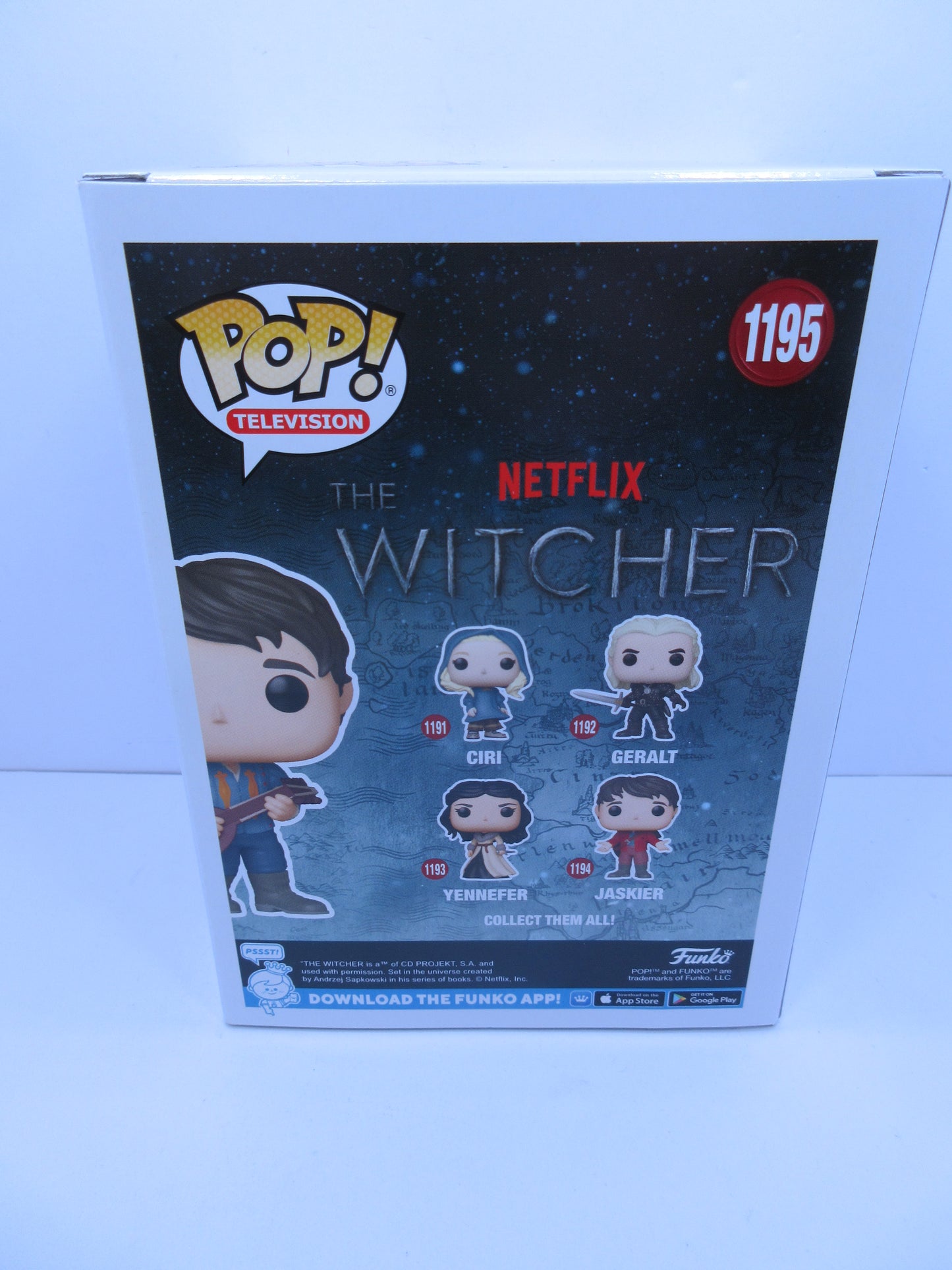 Television - The Witcher - Jaskier #1195 Funko Pop Vinyl Figure