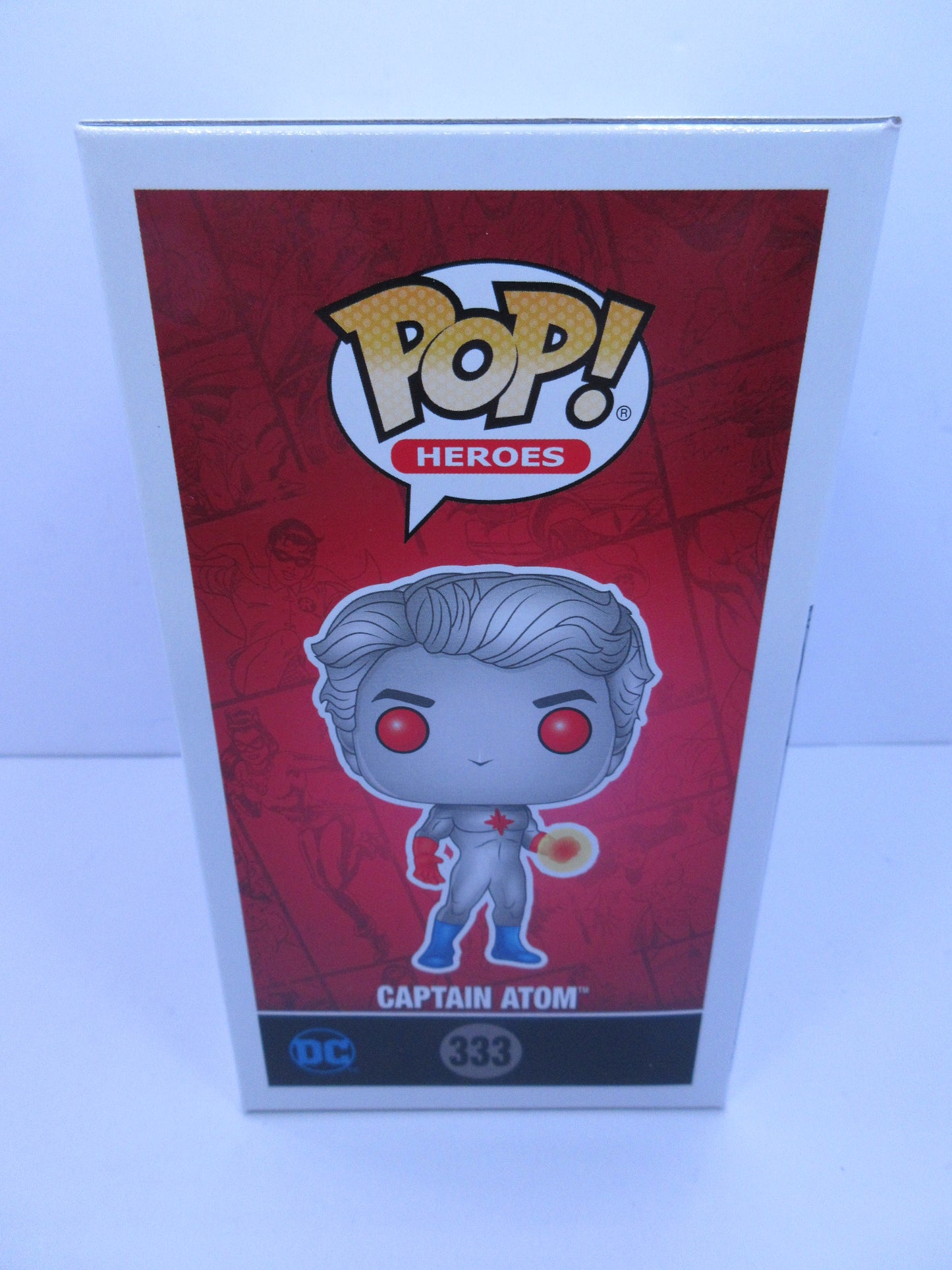 DC Heroes - Captain Atom #333 Funko Pop Vinyl Figure Wonderous Convention Exclusive 2020