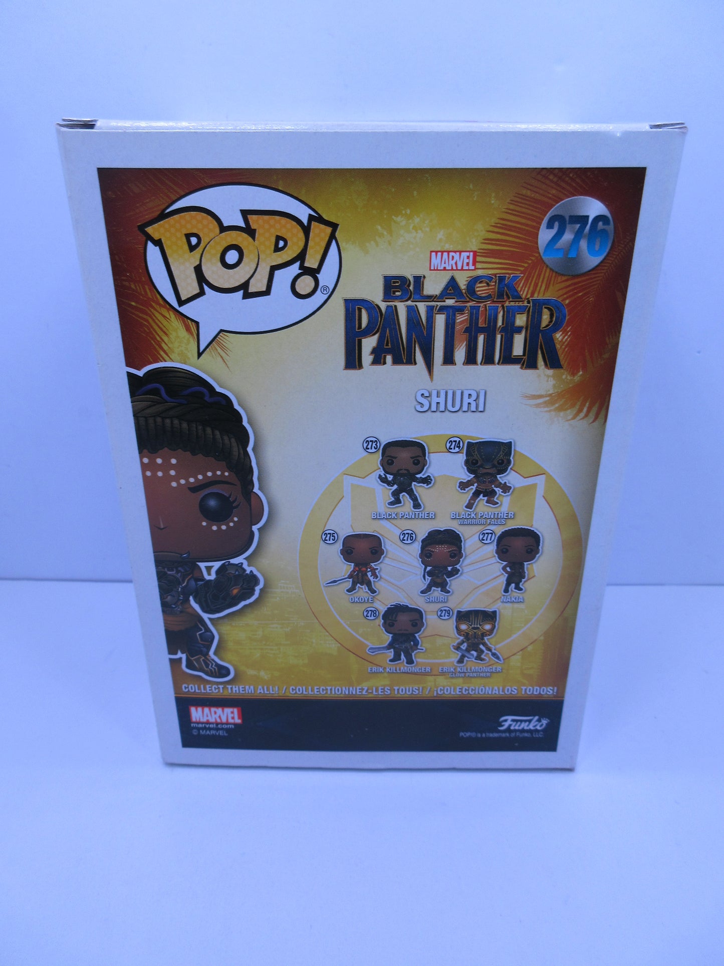 MARVEL Black Panther - Shuri #276 Funko Pop Vinyl Figure 2017