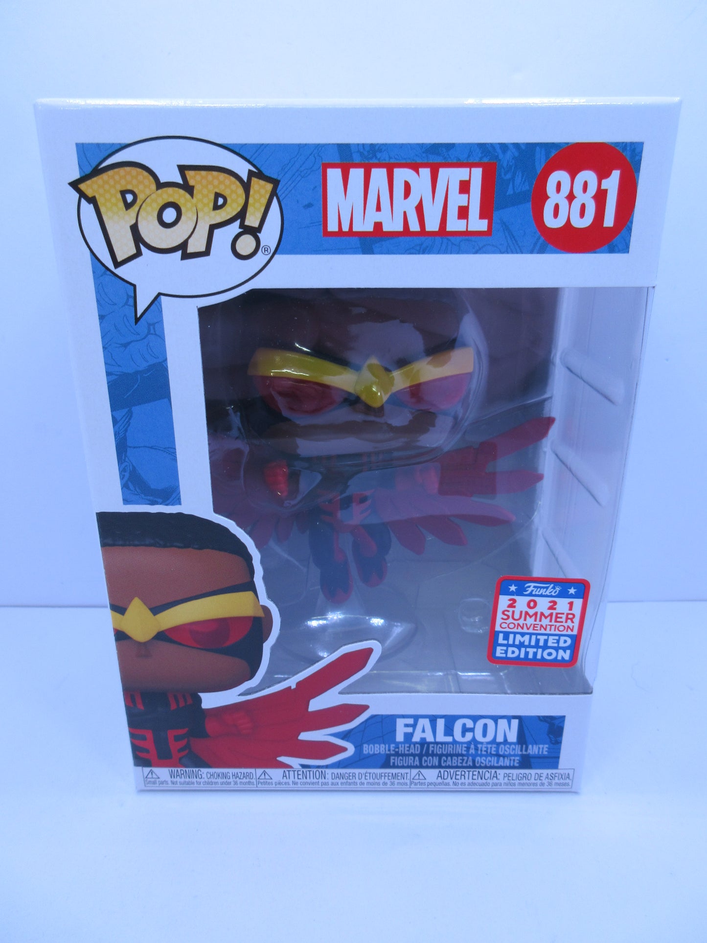 Marvel - Falcon #881 Summer Con. 2021 Funko Pop Vinyl Figure