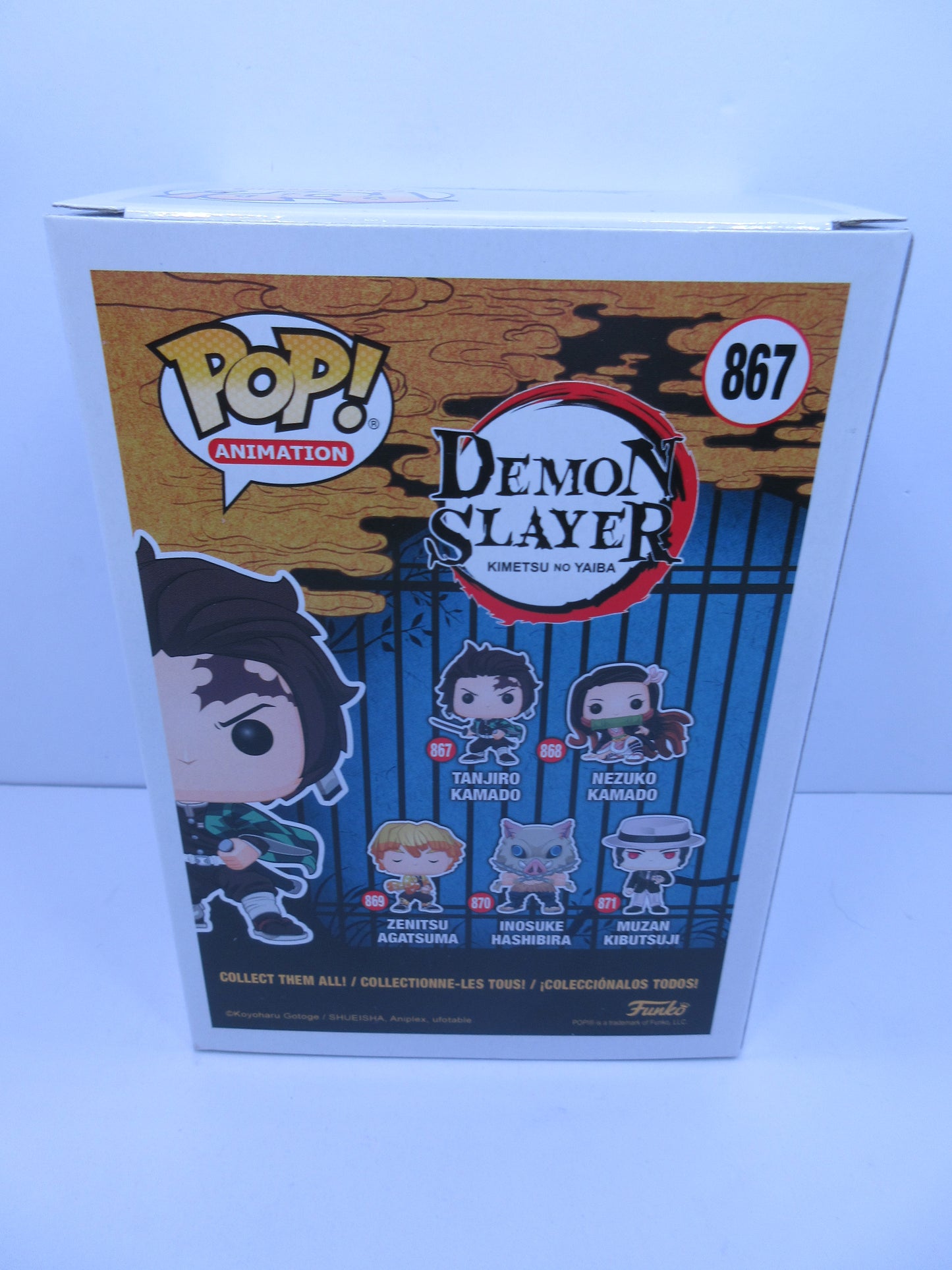 Animation - Demon Slayer - Tanjiro Kamado #867 Funko Pop Vinyl Figure