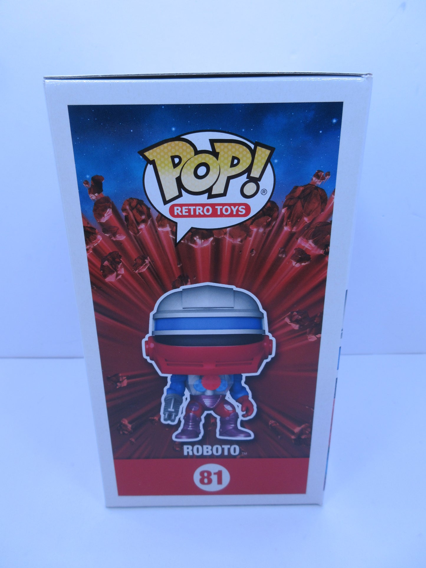 Retro Toys - Masters Of The Universe - Roboto #81 Funko Pop Vinyl 2021 Virtual Summer Convention Exclusive