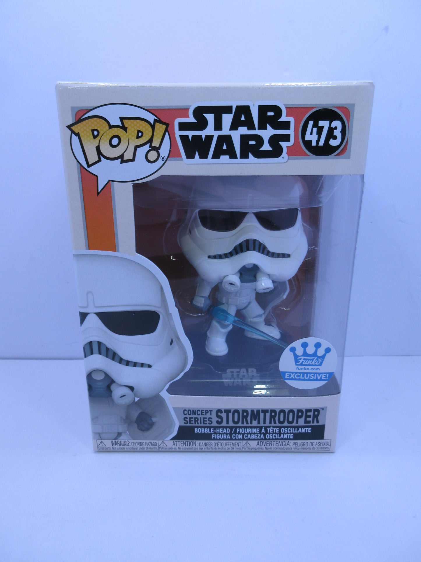 Star Wars - Concept Series Stormtrooper #473 Funko Shop Exclusive Pop Vinyl