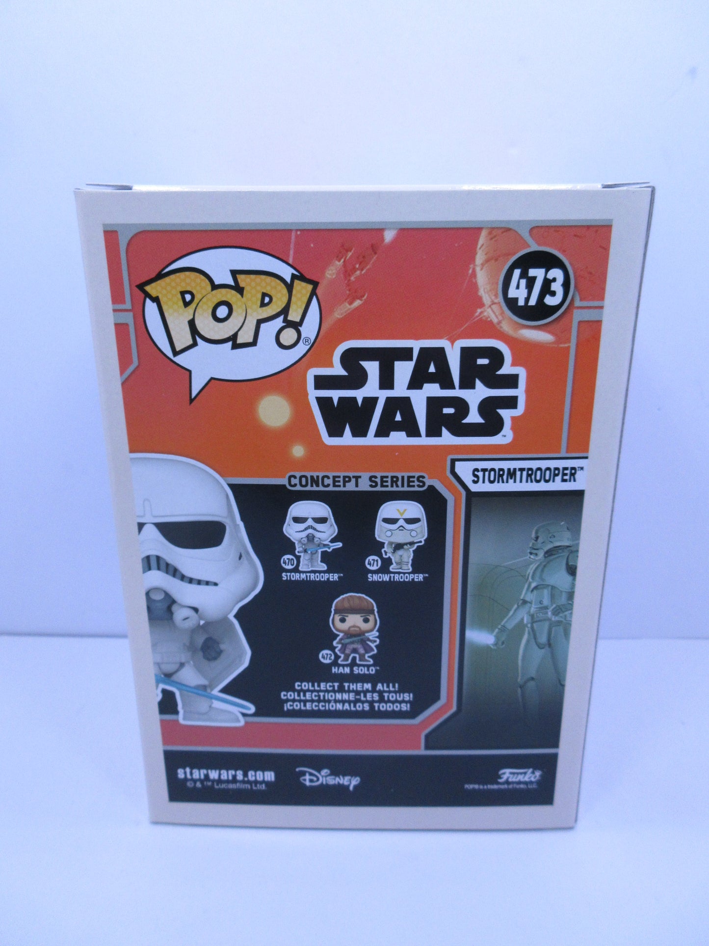 Star Wars - Concept Series Stormtrooper #473 Funko Shop Exclusive Pop Vinyl