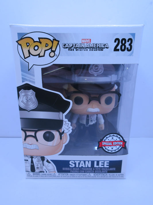 Funko Pop! Marvel: Stan Lee - Captain America Winter Soldier #283