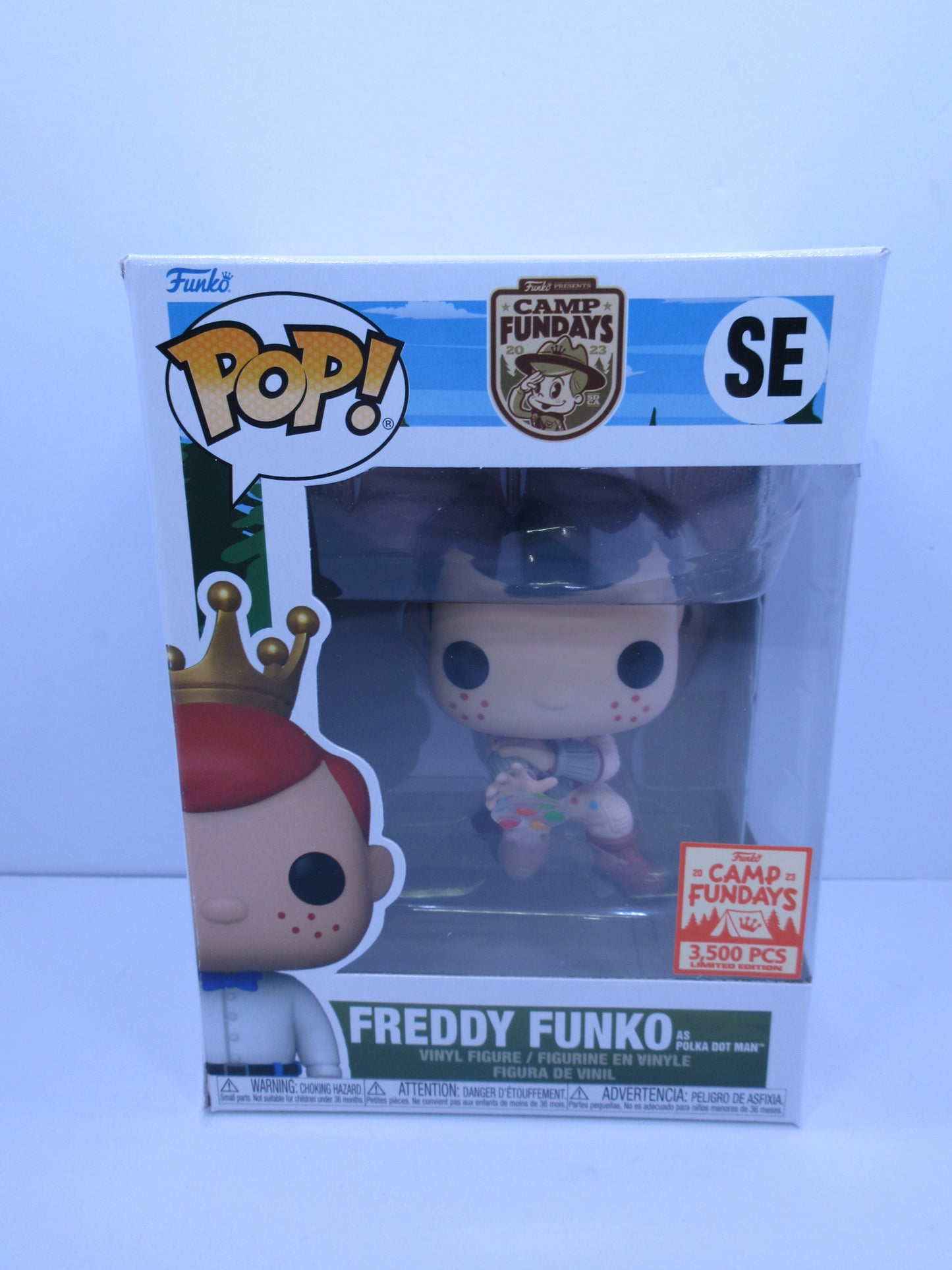 The Suicide Squad - Freddy Funko As Polka Dot Man 3500 LTD SE Camp Fundays Funko Pop Vinyl Figure