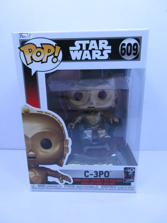 Star Wars - C-3PO #609 Funko Pop Vinyl Figure ROTJ 40th