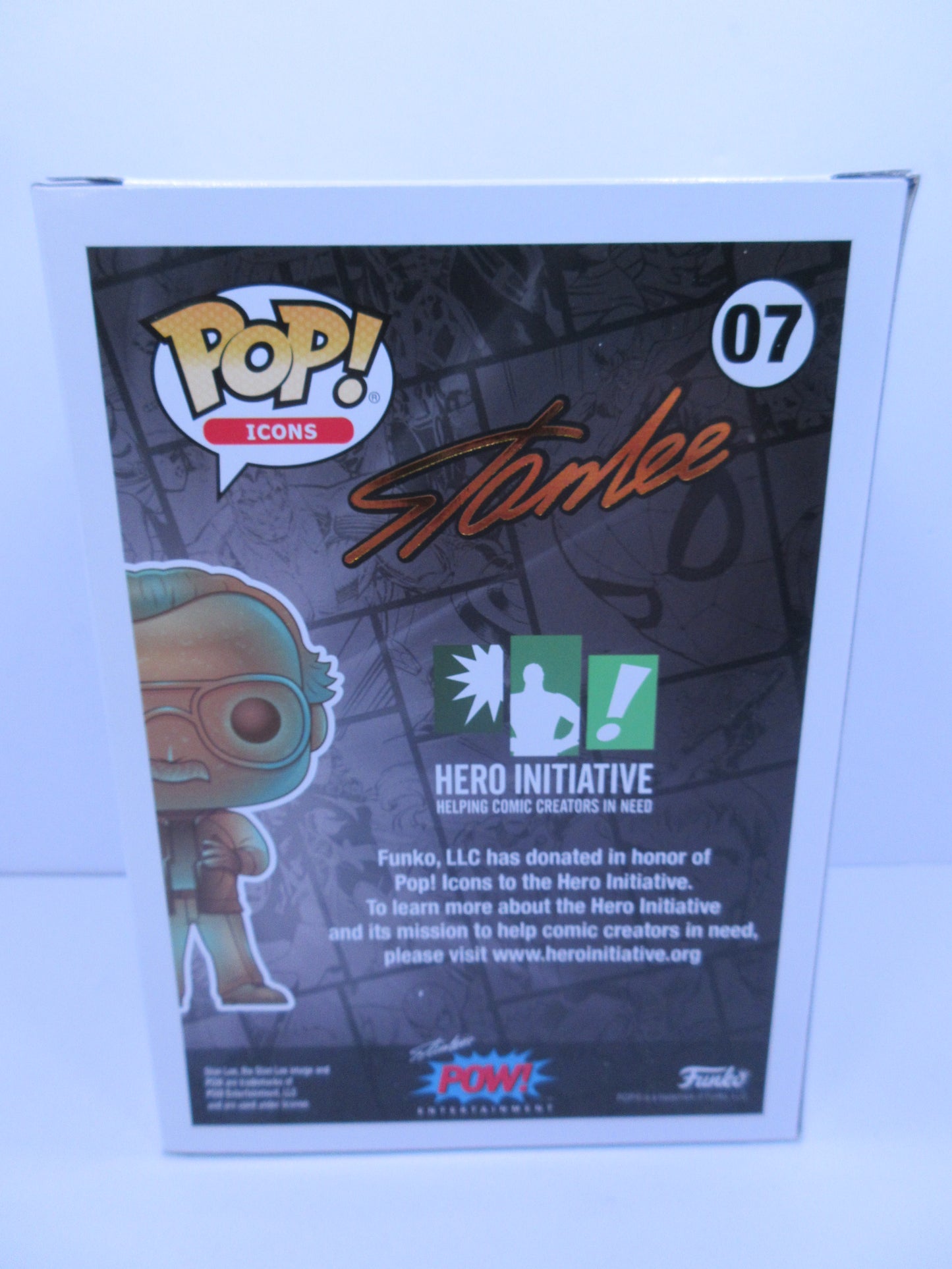 Marvel - Stan Lee #07 Bronze Patina Funko Pop Vinyl Figure