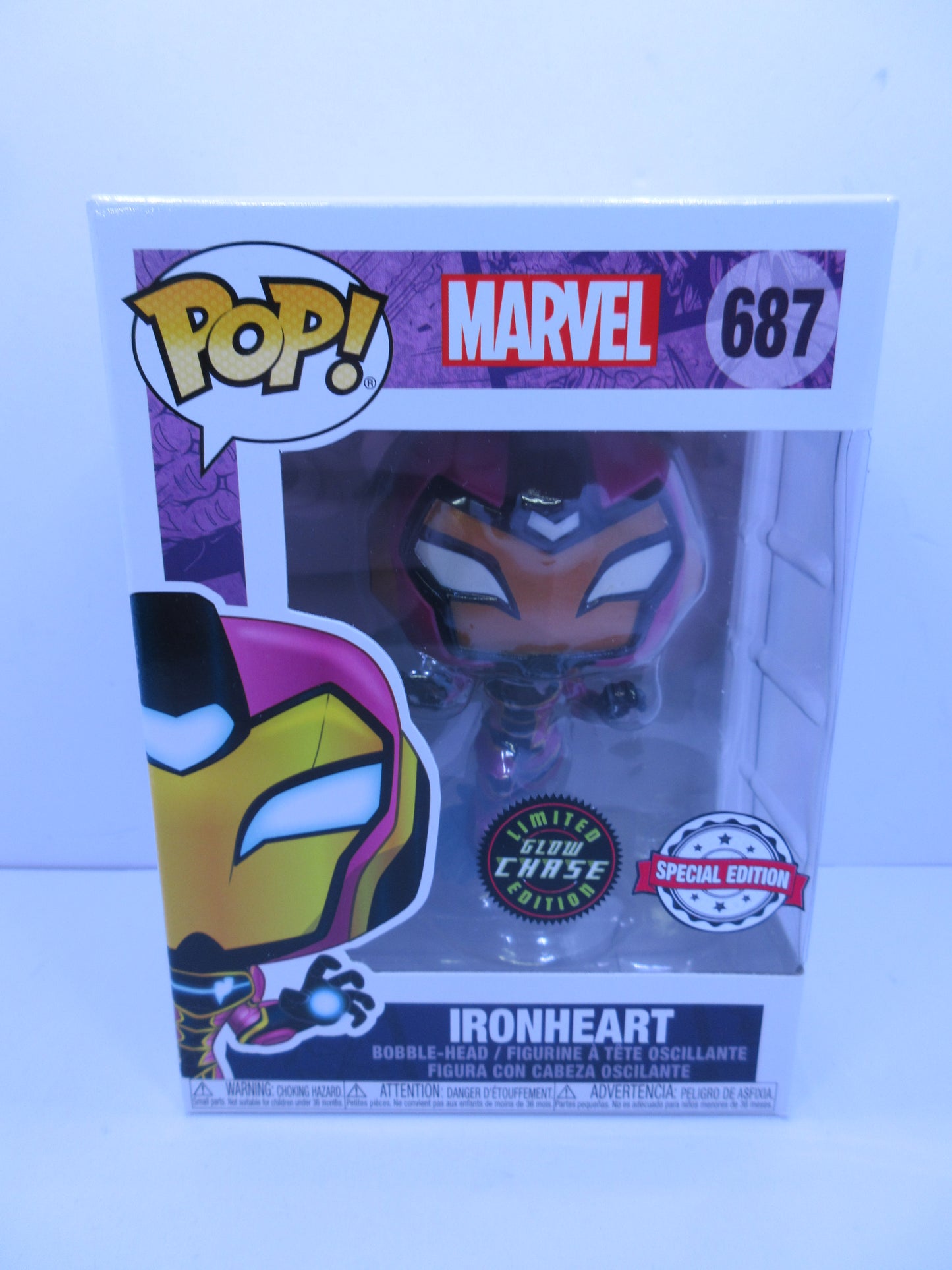 Marvel - Ironheart (Chase) #687 - SE Funko Pop Vinyl Figure