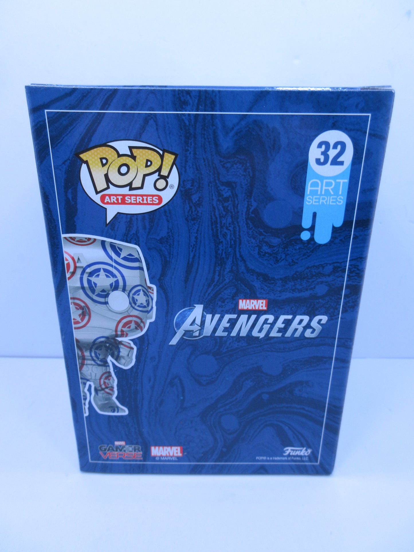 MARVEL Art Series Captain America #32 Funko Pop Vinyl Figure