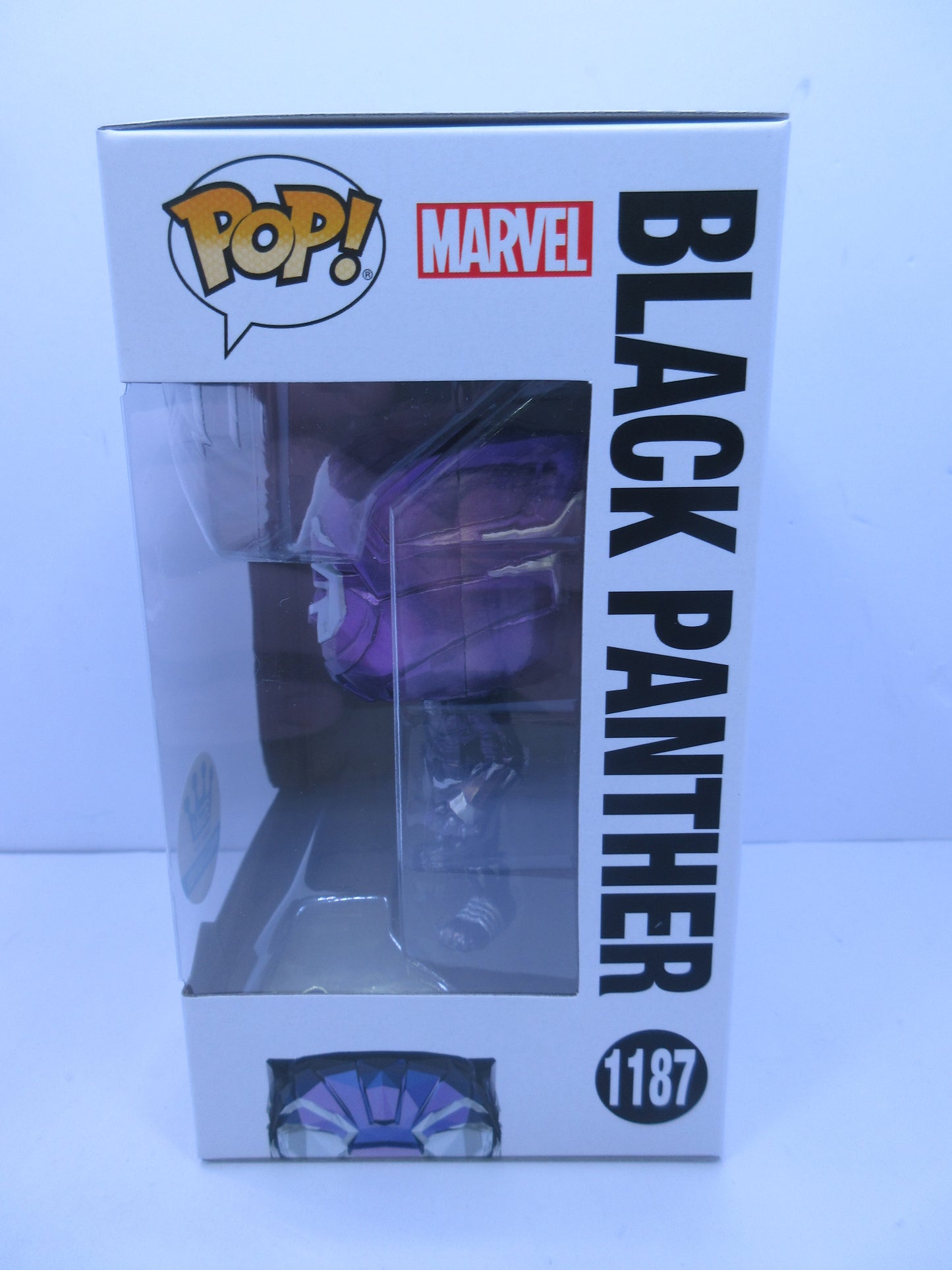 MARVEL Black Panther #1187 Diamond Faceted Look - Funko Shop Pop Ex. Vinyl