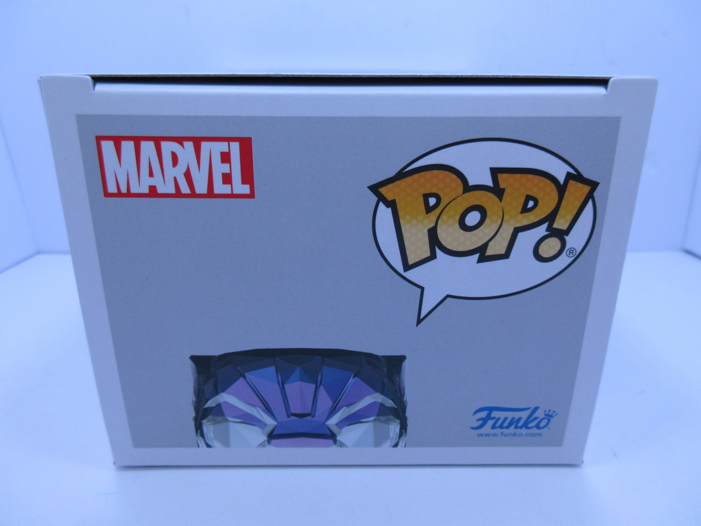 MARVEL Black Panther #1187 Diamond Faceted Look - Funko Shop Pop Ex. Vinyl