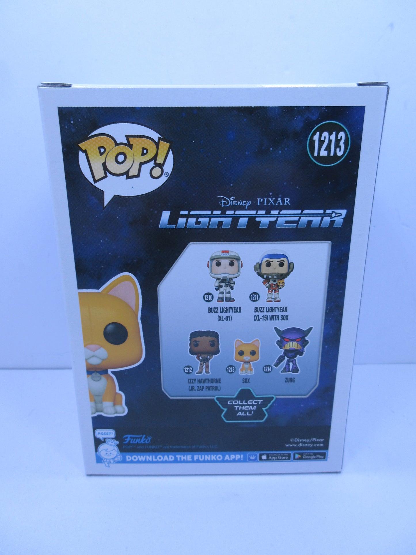 Disney Pixar - Lightyear - Sox #1213 Funko Shop Pop Vinyl Exclusive