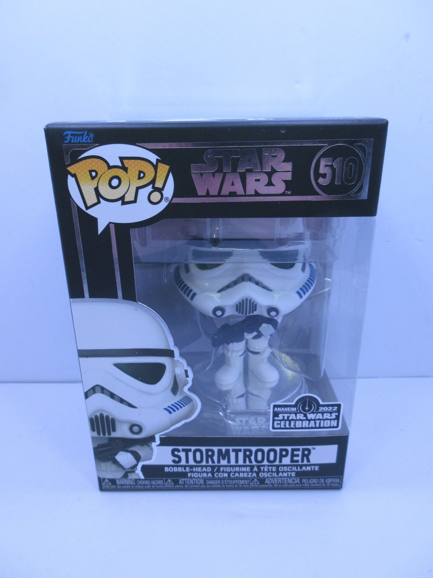 Star Wars - Stormtrooper #510 Anaheim Sticker 2022 Funko Pop Vinyl Figure