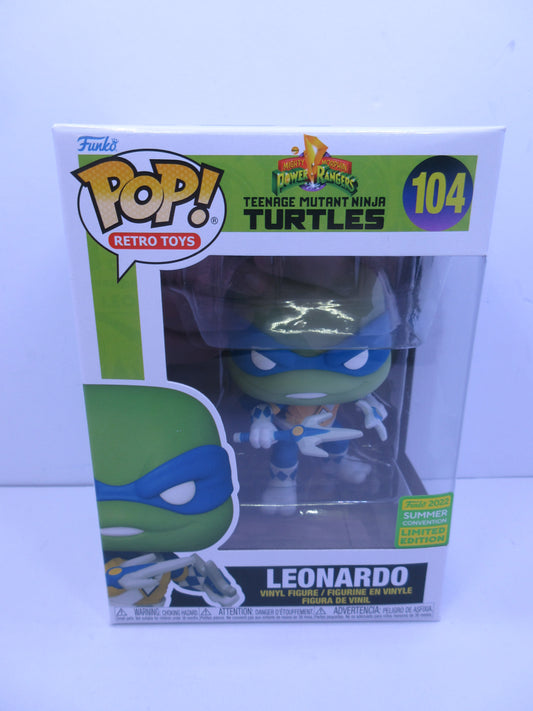 Retro Toys - TMNT -&nbsp; Leonardo #104 Funko Pop Vinyl 2022 Summer Convention