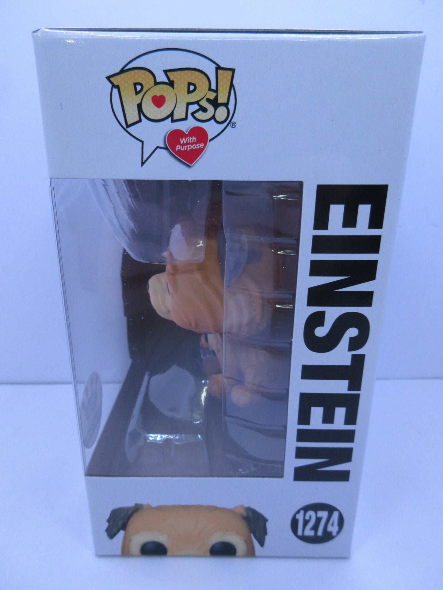 Back To The Future - Einstein #1274 Funko Shop Pop Exclusive Vinyl Figure+ Soft Pop Protector