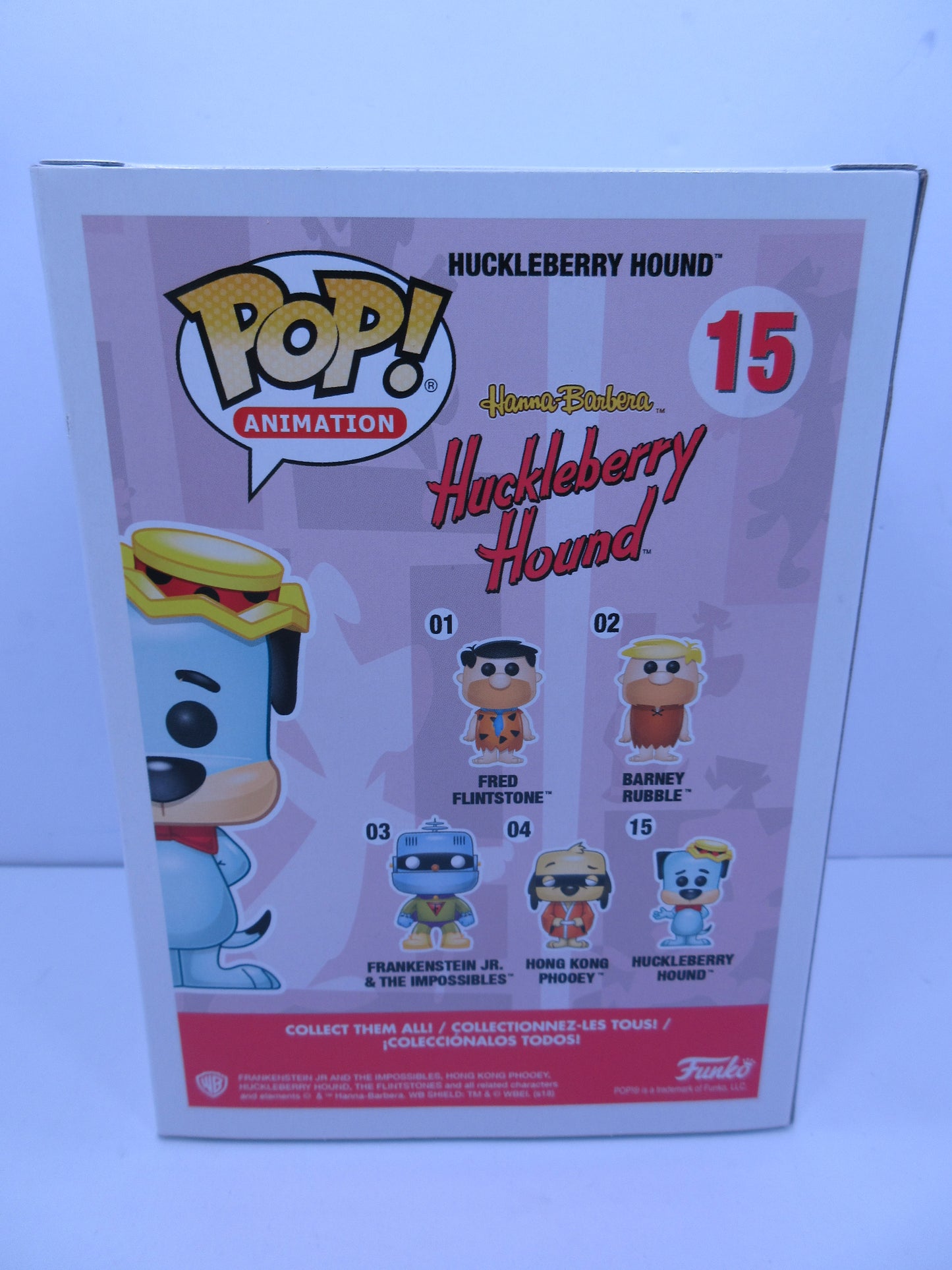 Animation - Hanna Barbera - Huckleberry Hound #15 (Flocked) Funko Pop Vinyl Figure SE