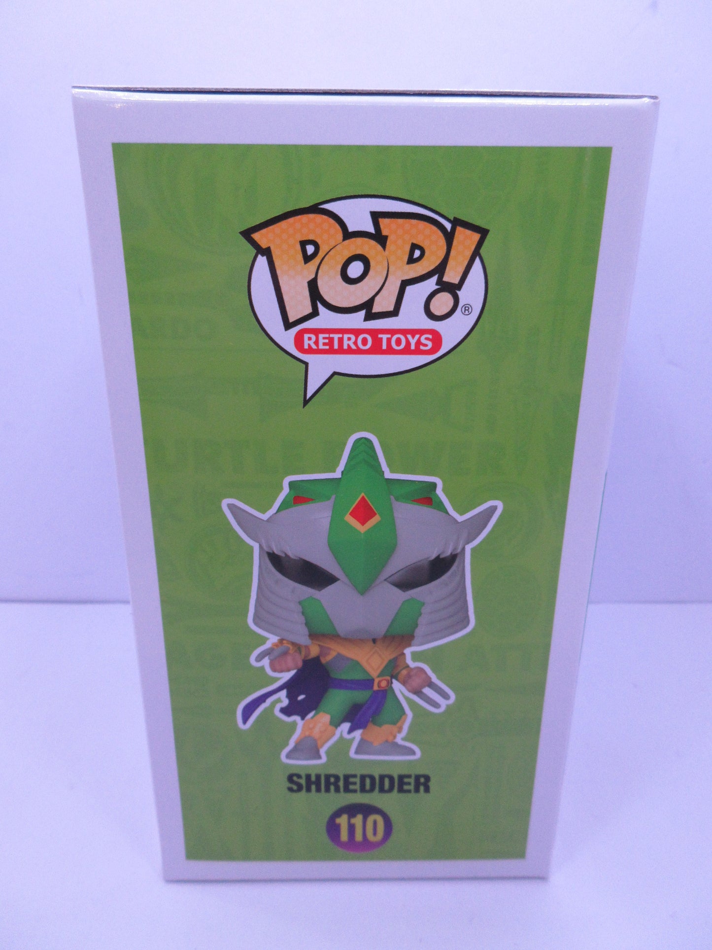 Retro Toys - TMNT - Shredder #110 Funko Pop Vinyl Figure 2022 FUNKON