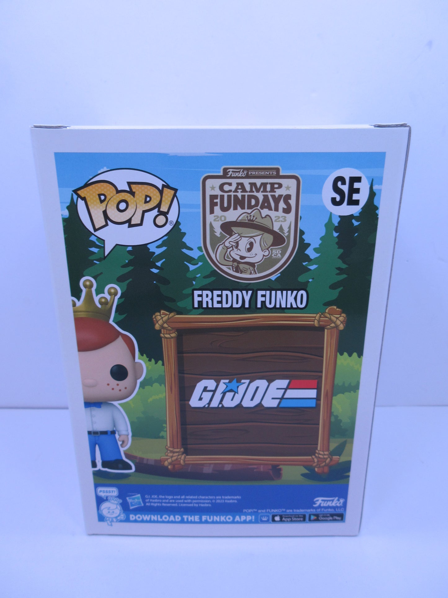 GIJOE - Freddy Funko As Storm Shadow SE 3000pc Camp Fundays 2023 Funko Pop Vinyl